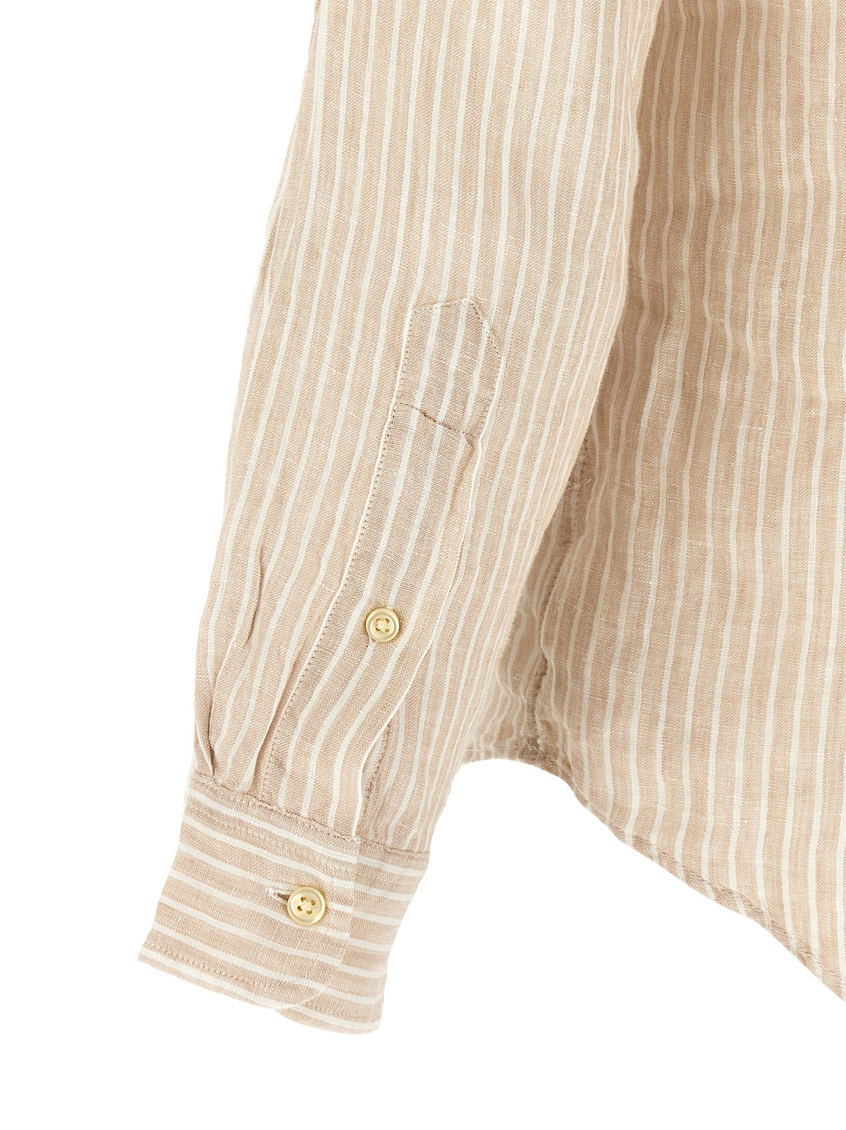 Polo Ralph Lauren Bicolor Leinenbluse