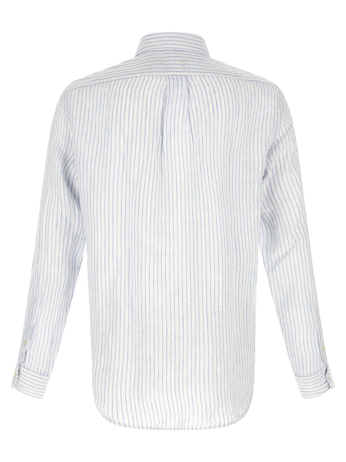 Polo Ralph Lauren Blaue Leinenbluse