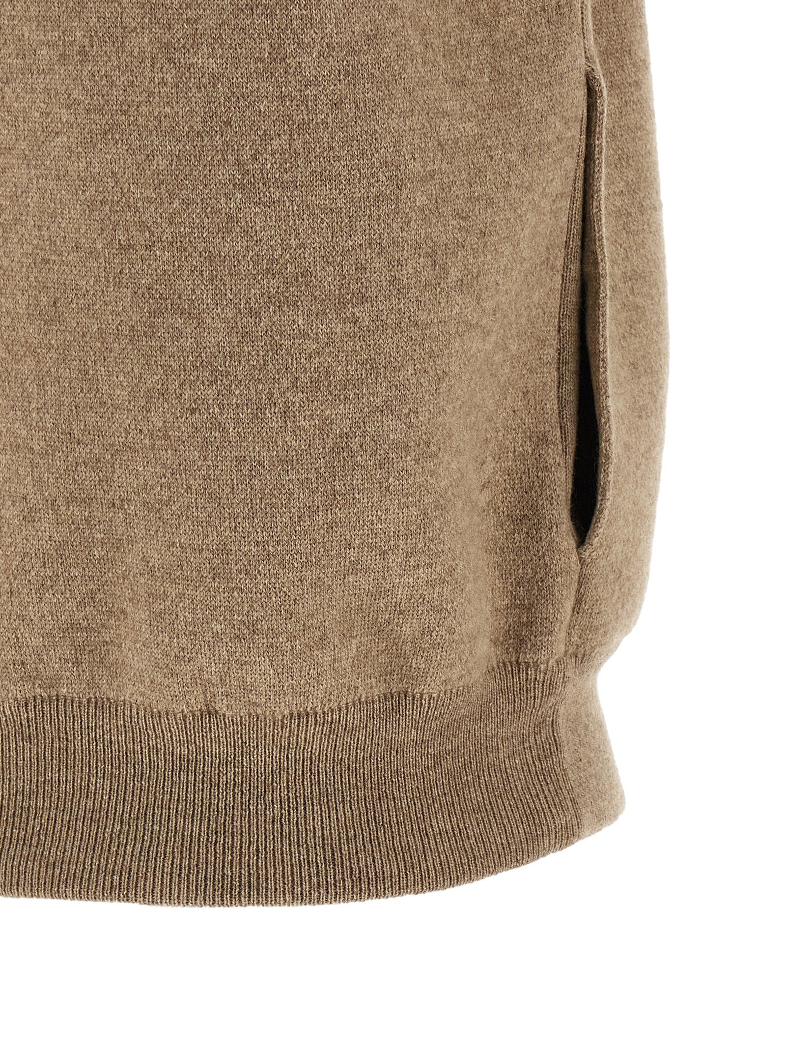 Brunello Cucinelli Beige Kaschmir-Weste