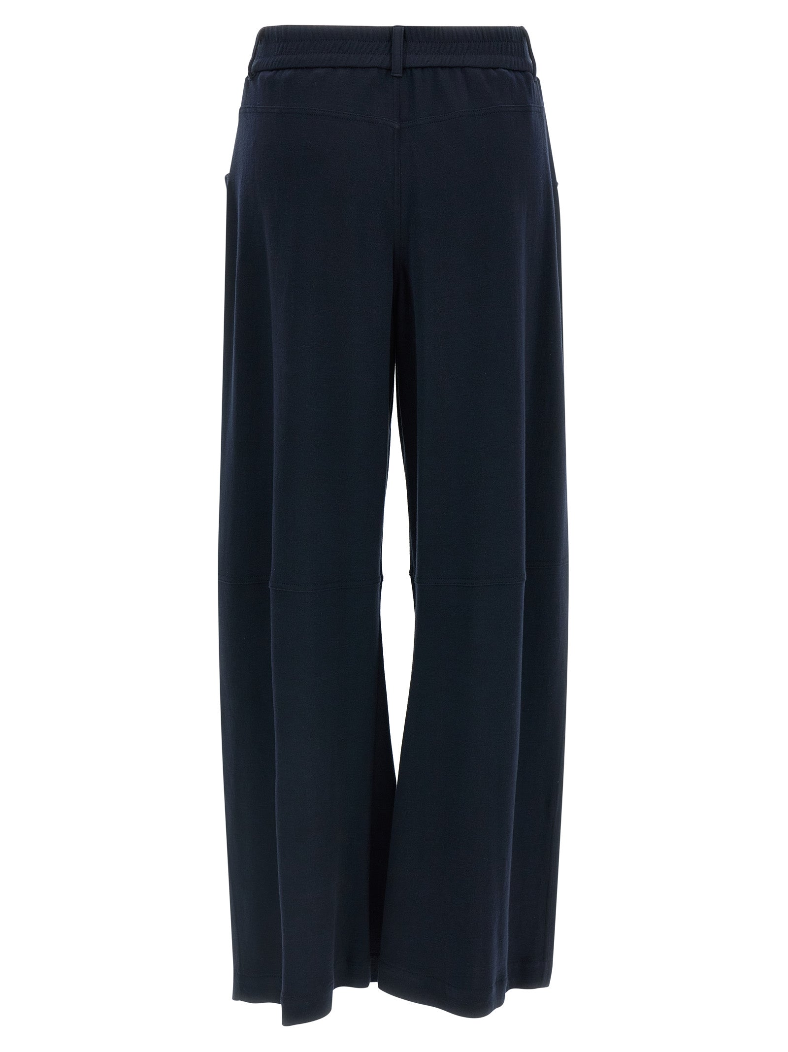 Brunello Cucinelli Blaue Baumwoll-Freizeithose
