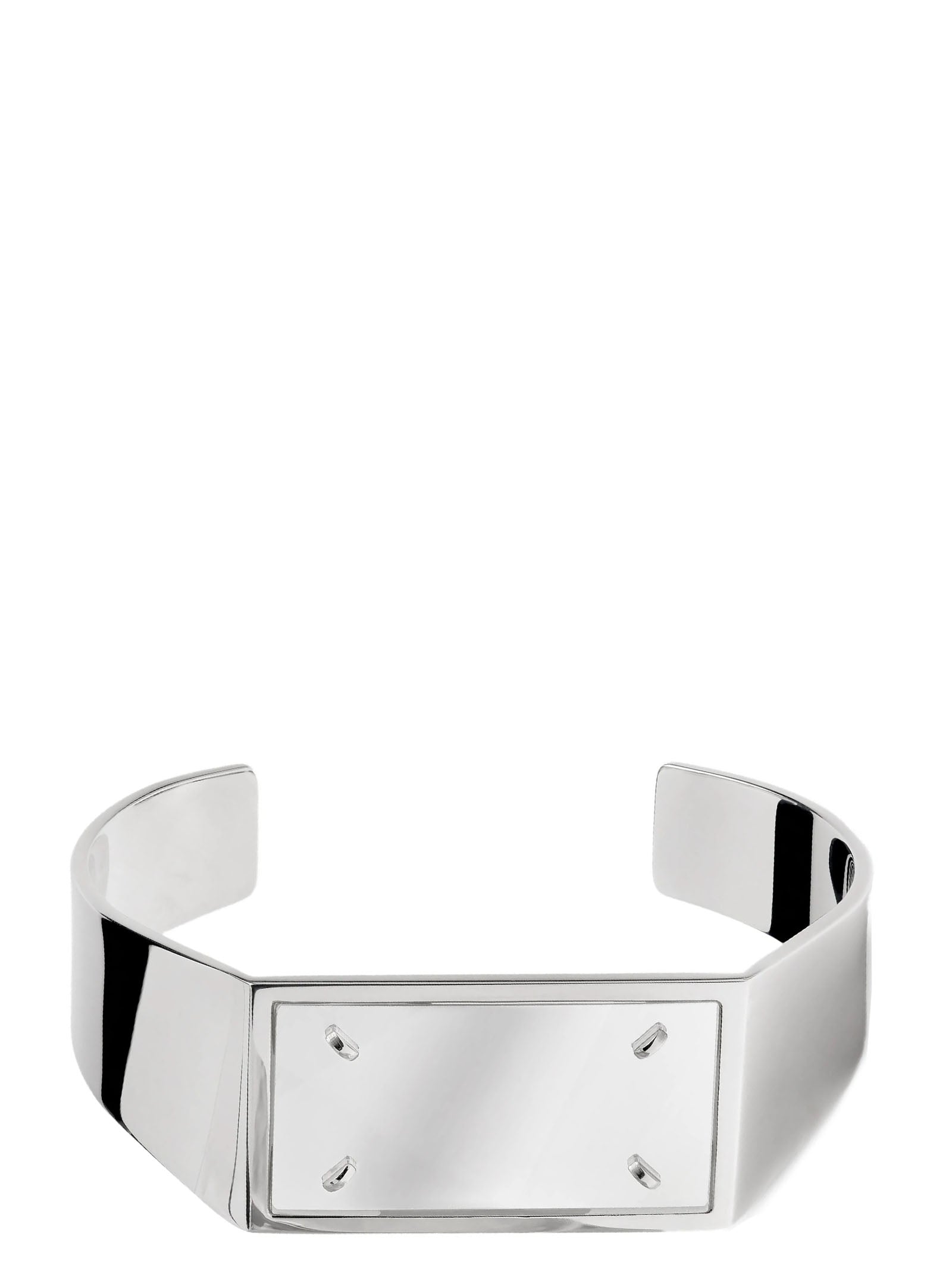 Maison Margiela Armband aus Messing mit Silber-Finish