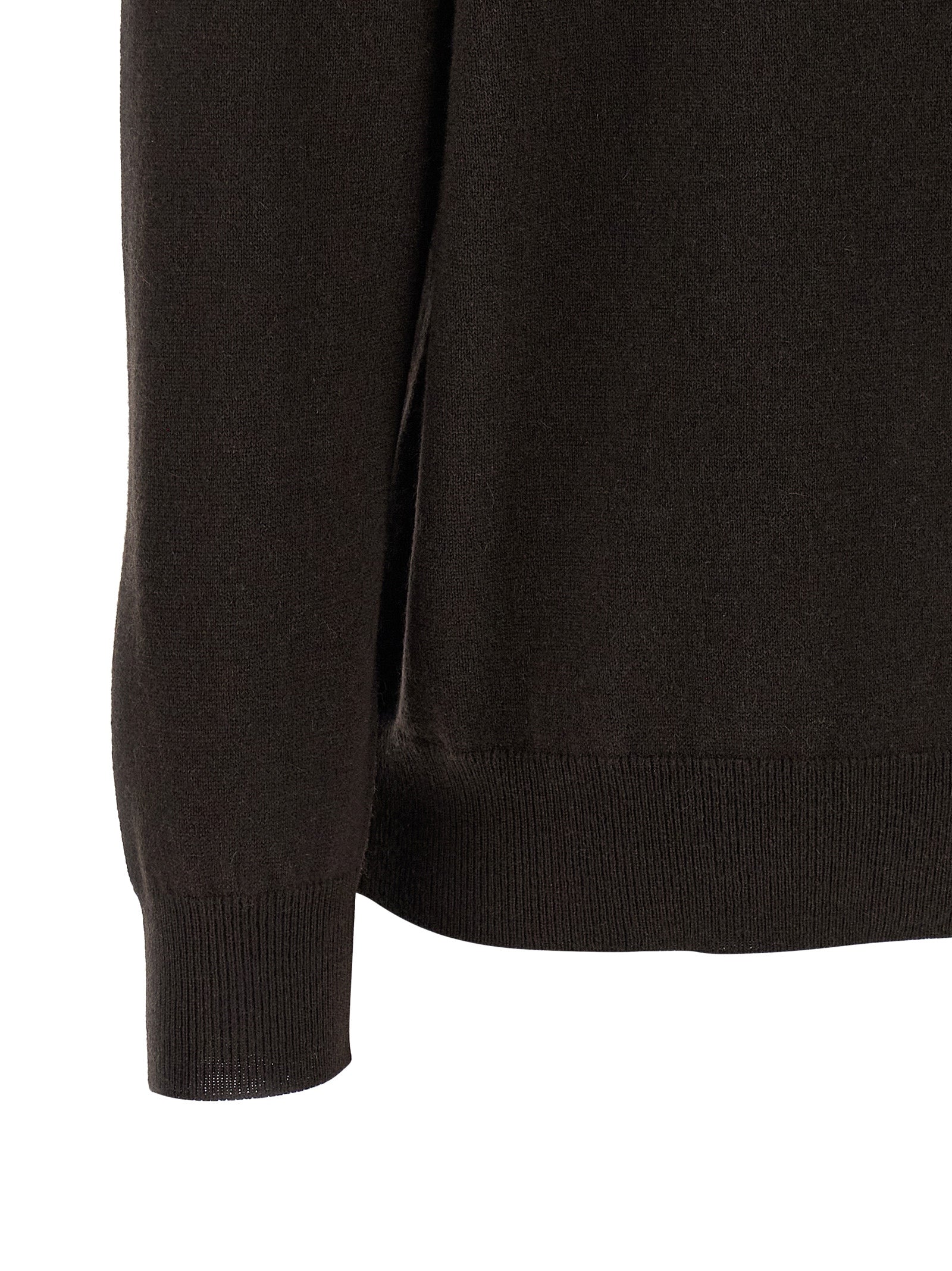 Brunello Cucinelli Brauner Kaschmir-Strickjacke