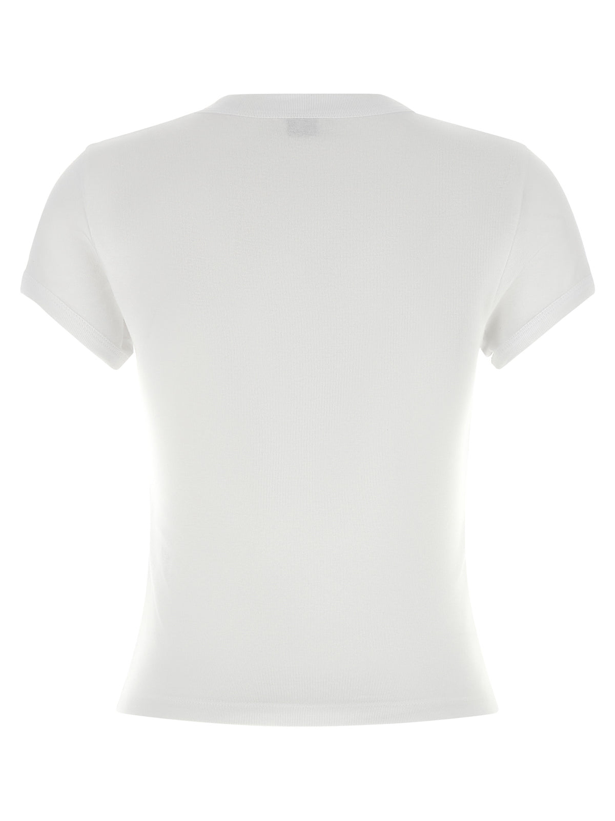 Saint Laurent Weißes Baumwoll-T-Shirt