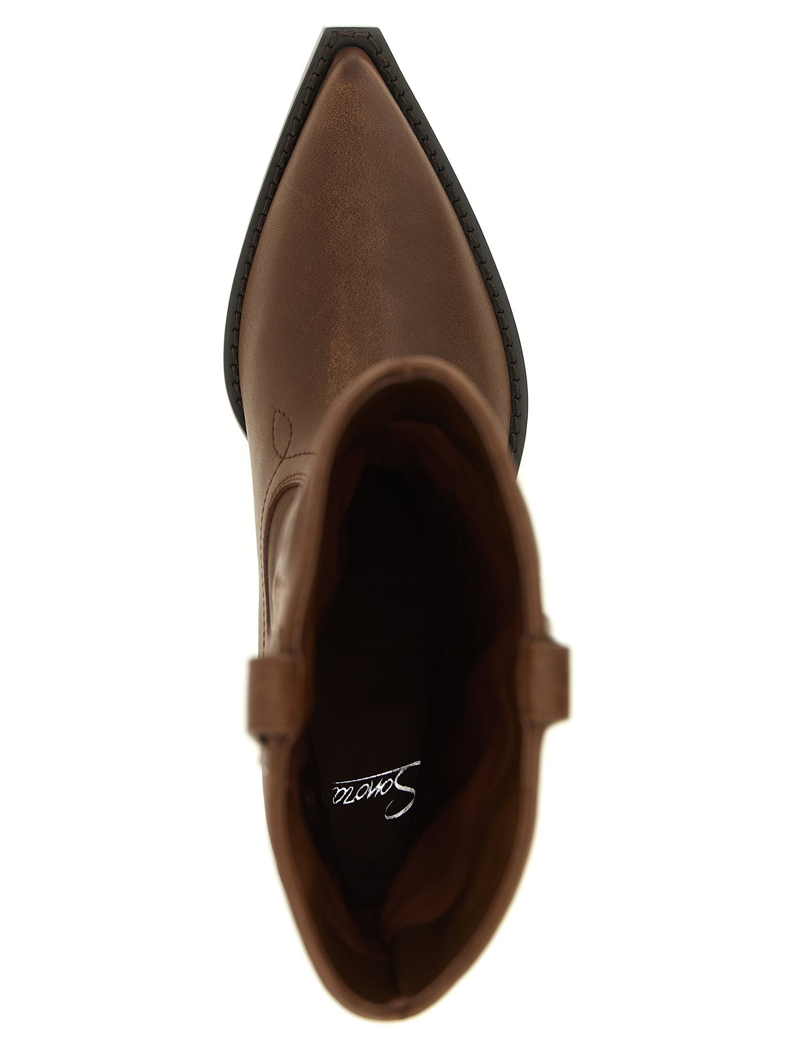 Sonora Chelsea Boots aus braunem Kalbsleder
