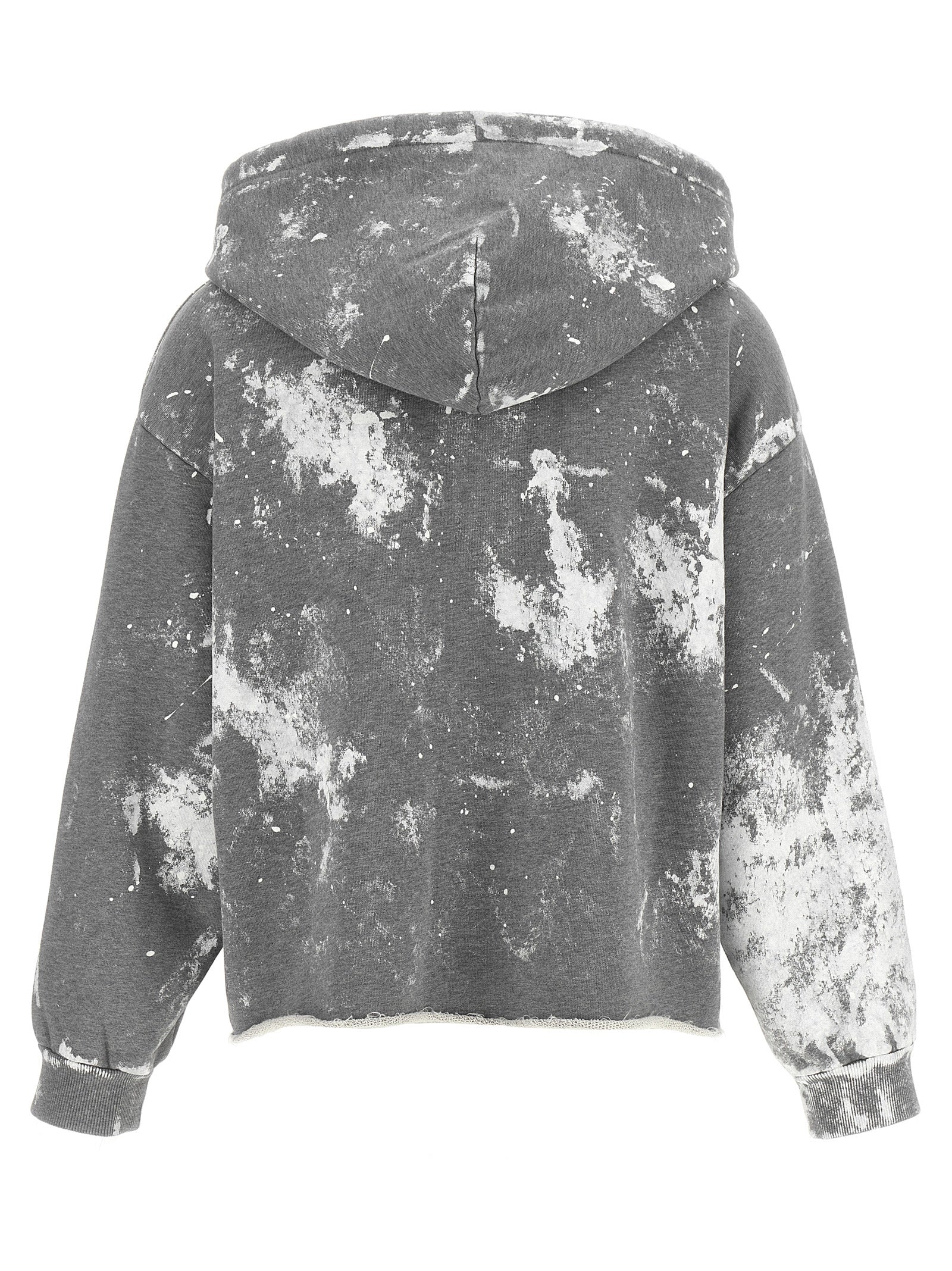 MM6 Maison Margiela Grauer Baumwollpullover
