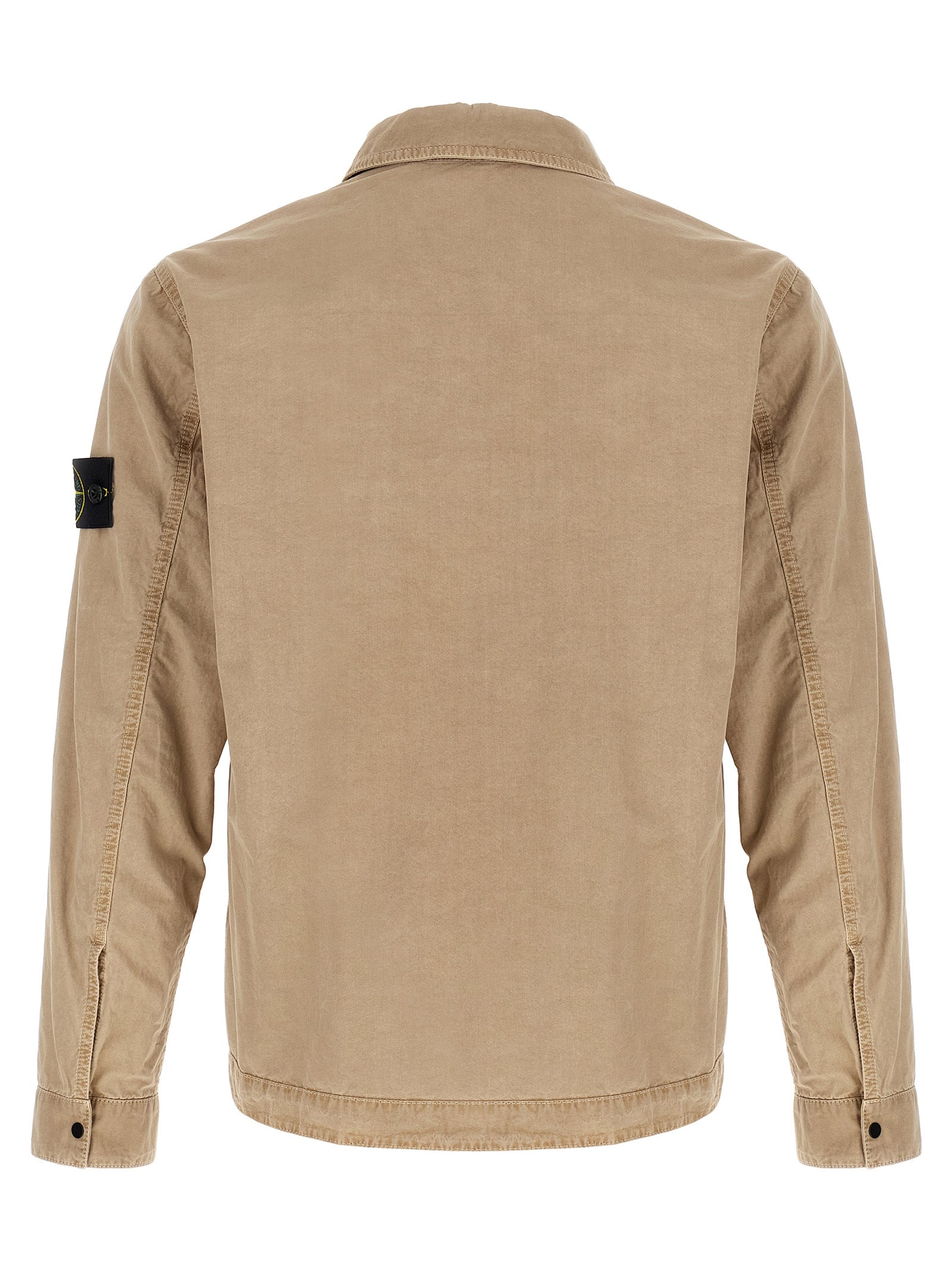 Stone Island Beige Cotton Blouse