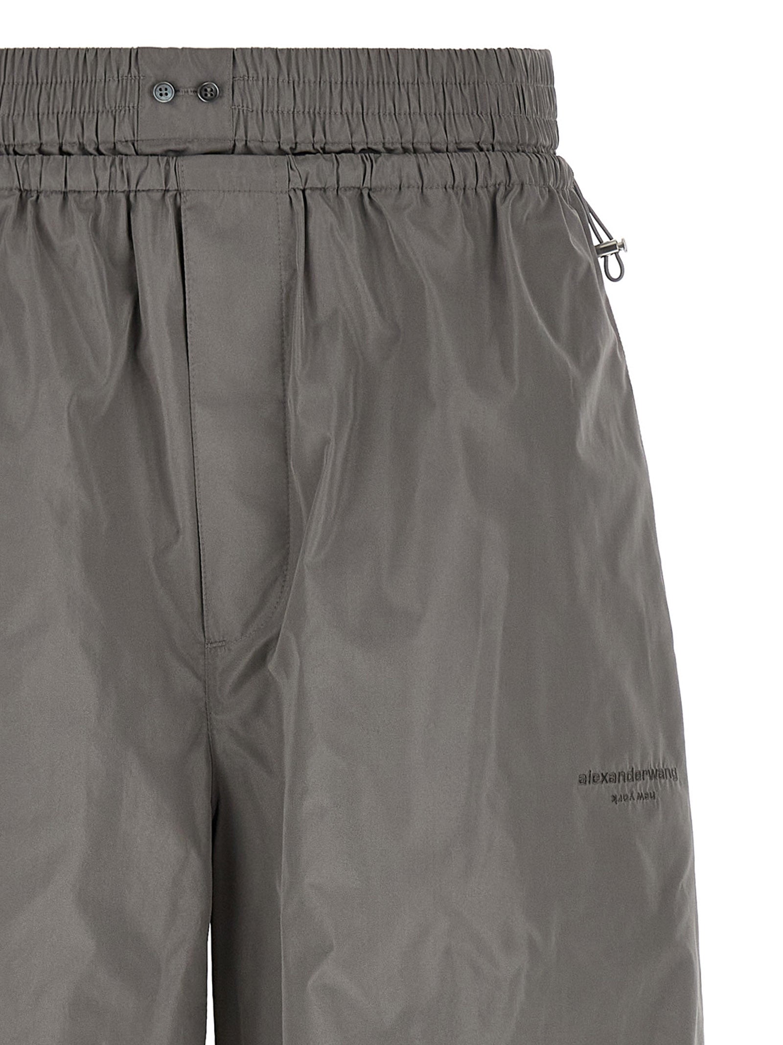 Alexander Wang Graue Polyester-Sporthose