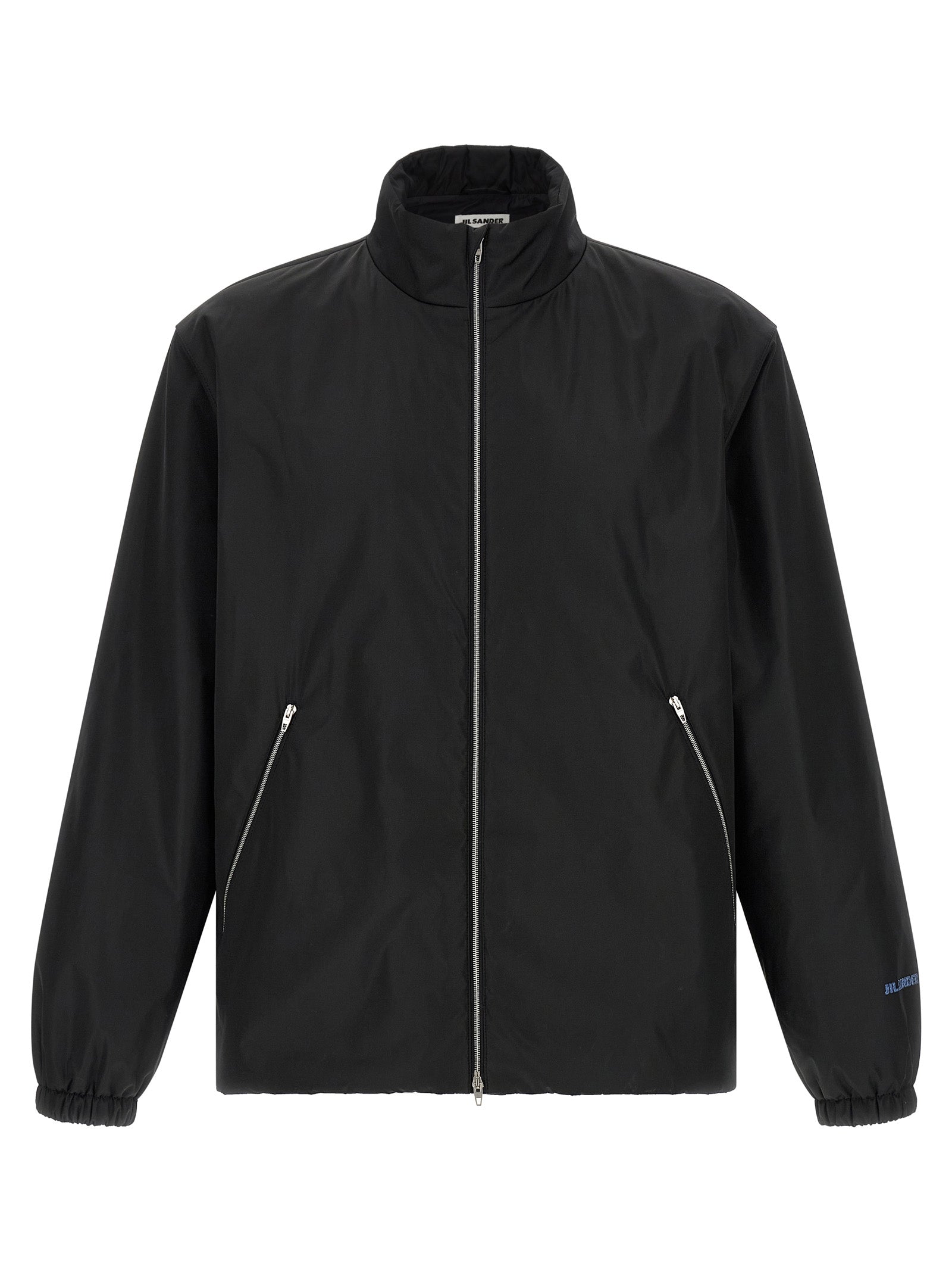 Jil Sander Schwarze Polyester-Jacke