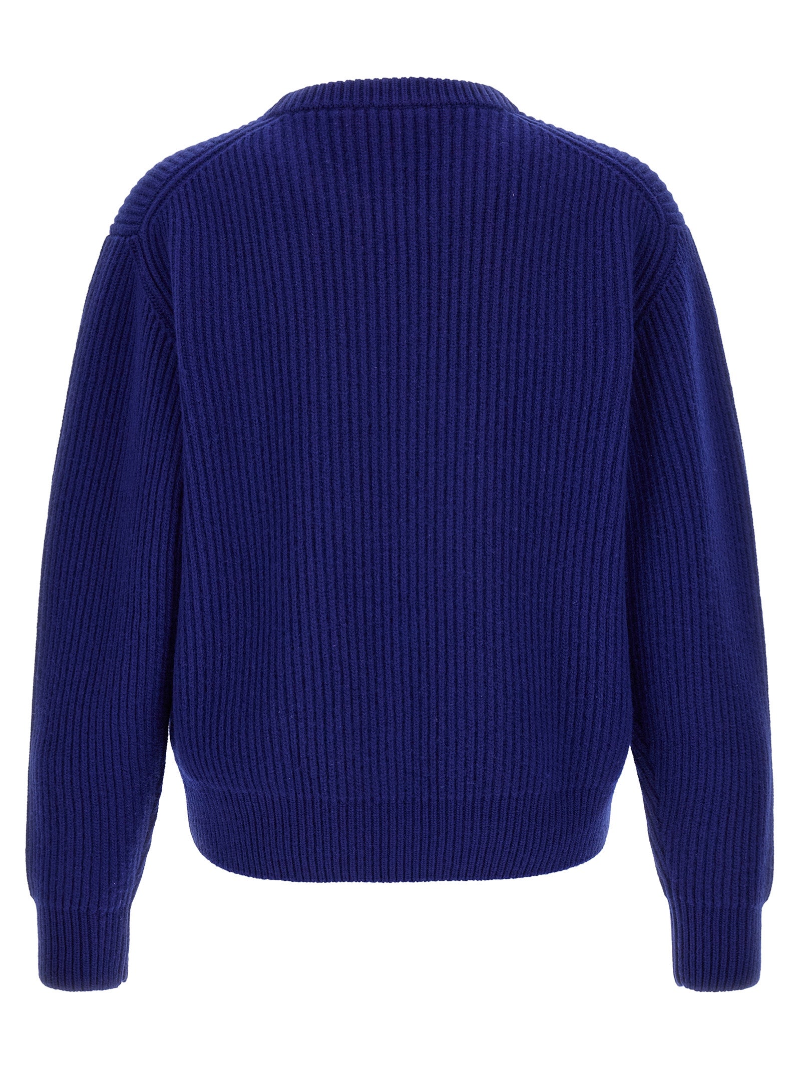 Jil Sander Blauer Wollcardigan