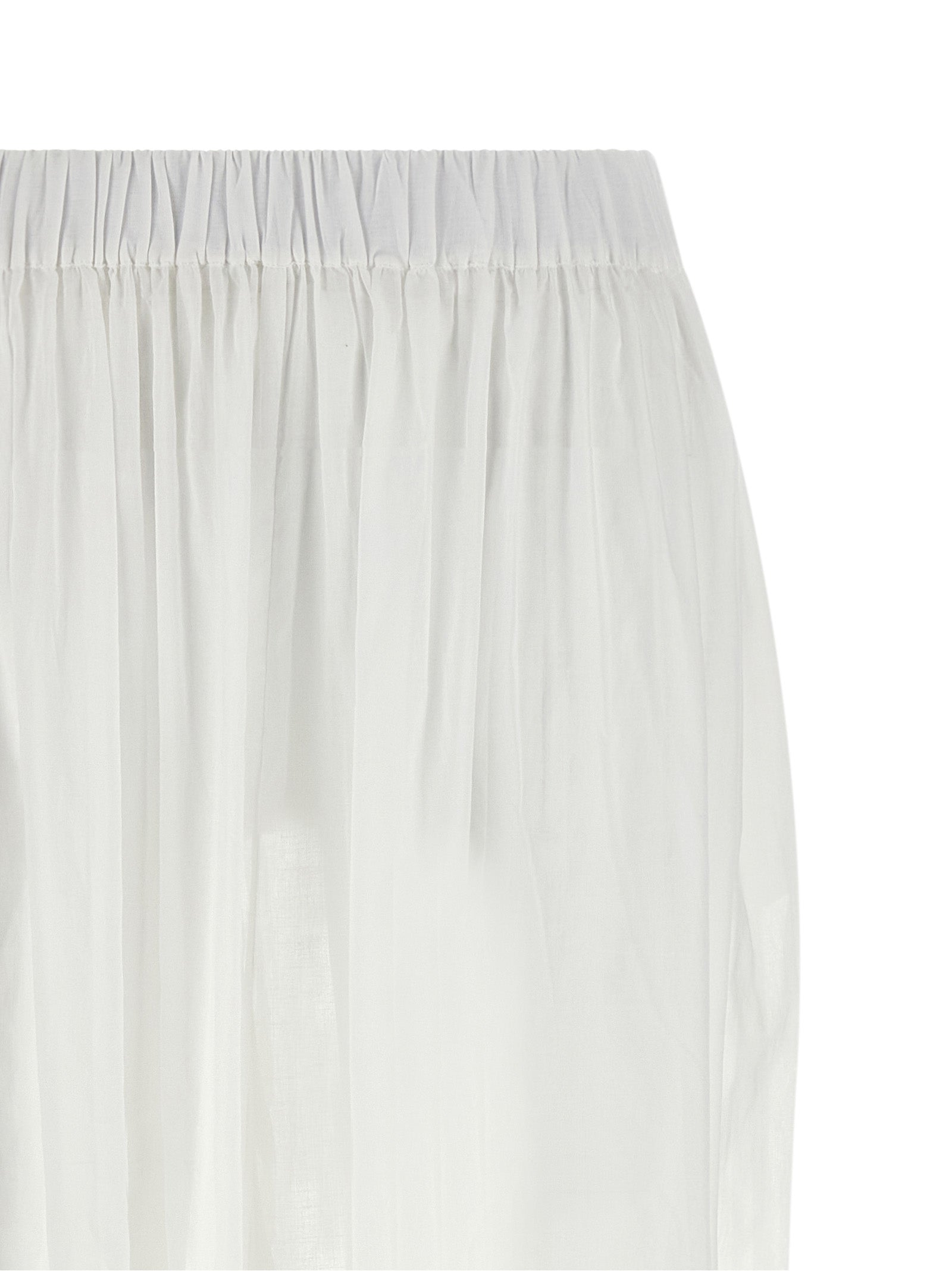 The Andamane Weiße Baumwollhose im Casual-Look