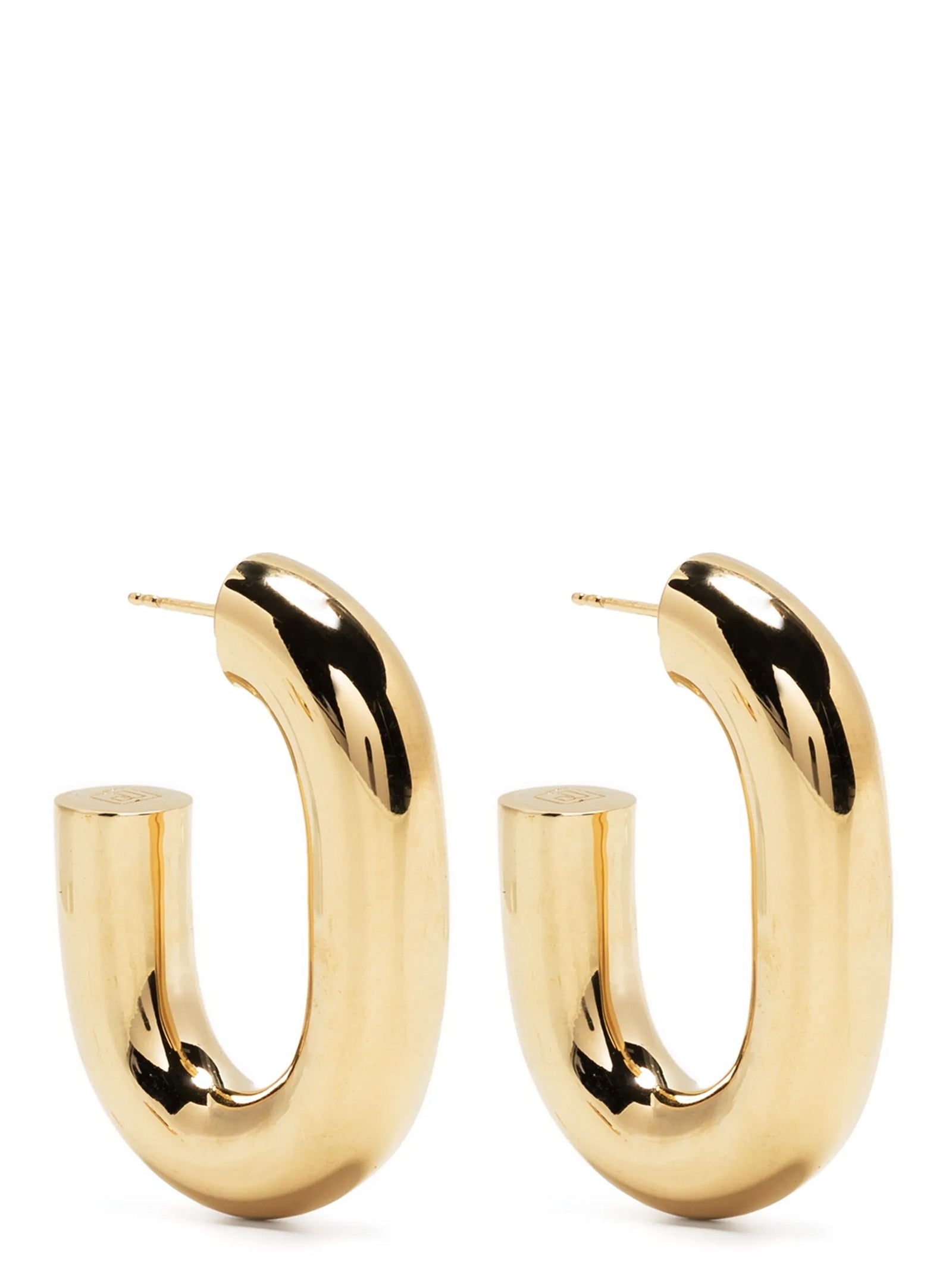 Paco Rabanne Ohrringe aus Goldmessing