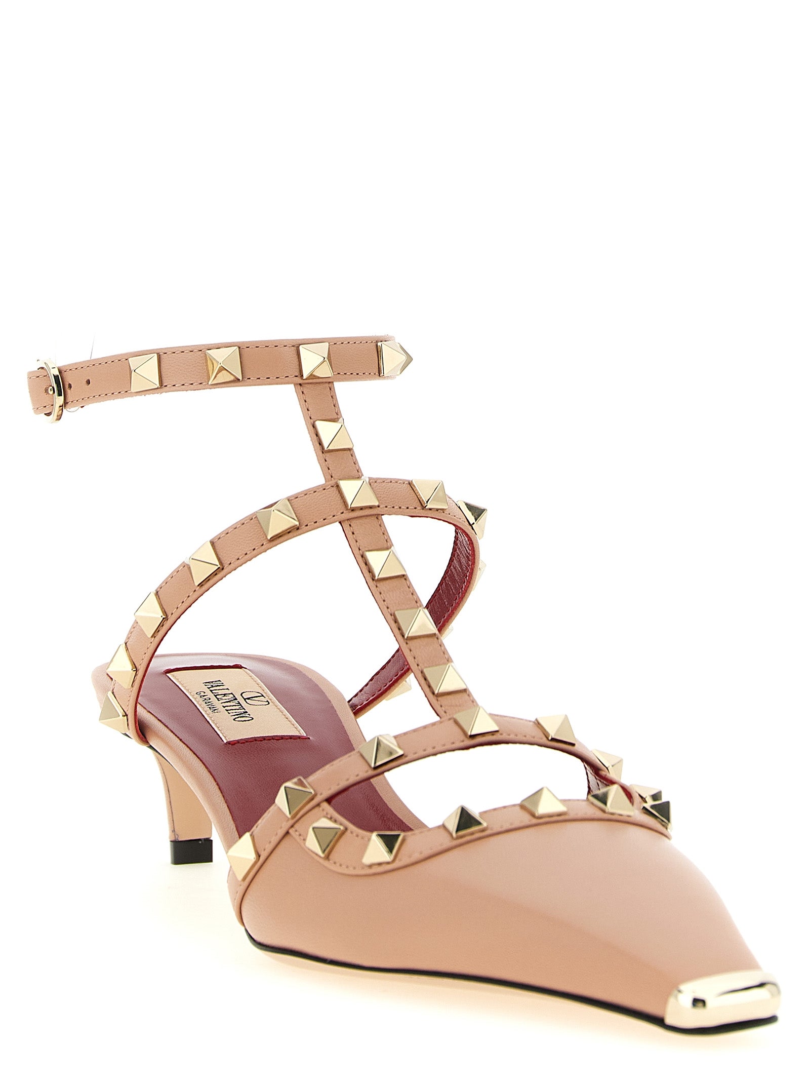 Valentino Garavani Midi-Pumps aus mehrfarbigem Kalbsleder