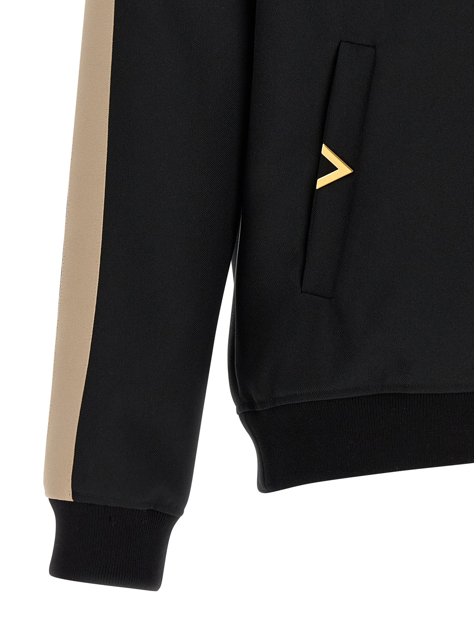 Valentino Garavani Schwarzer Polyester-Sweatshirt