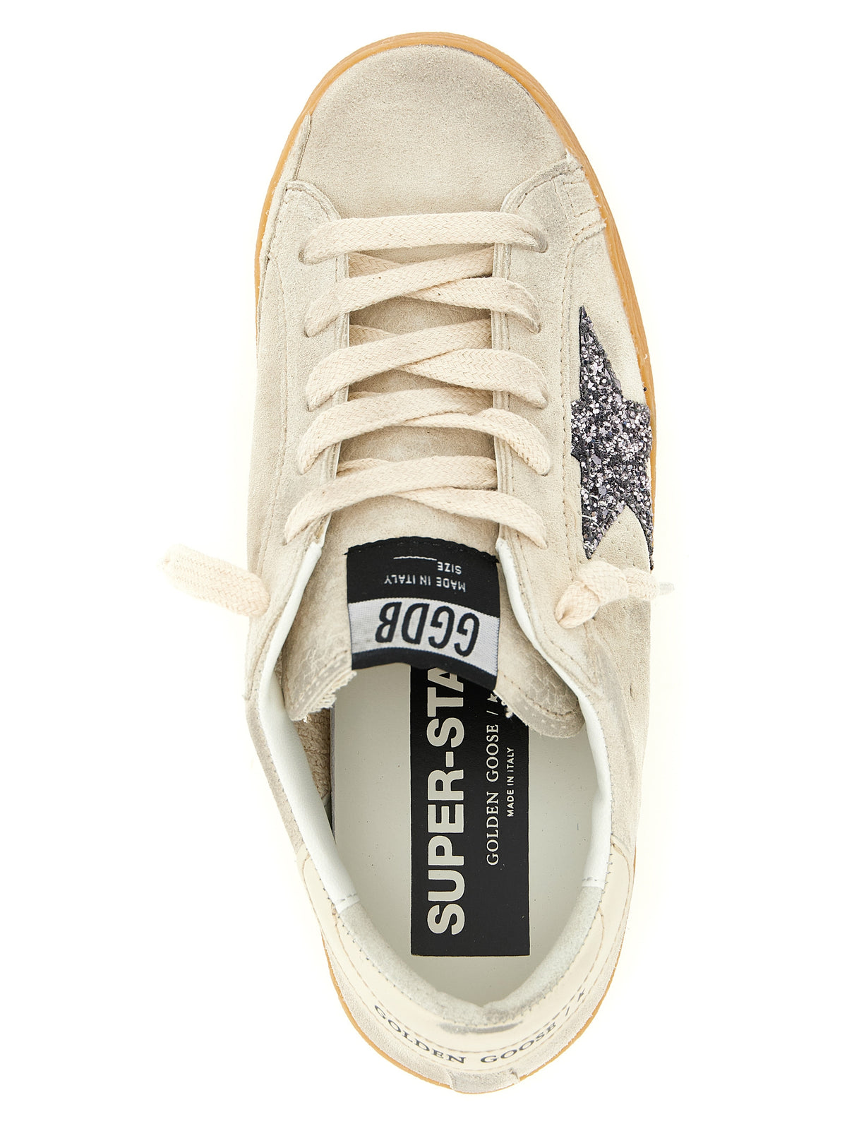 Golden Goose Weiße Leder-Sneaker