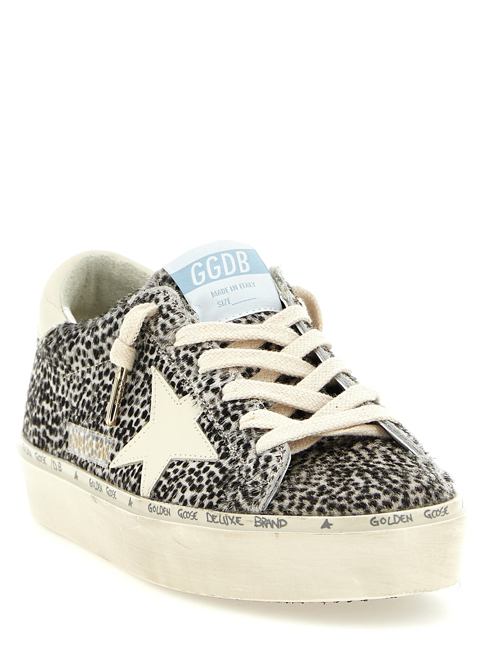 Golden Goose Zweifarbige Sneaker aus Rindsleder