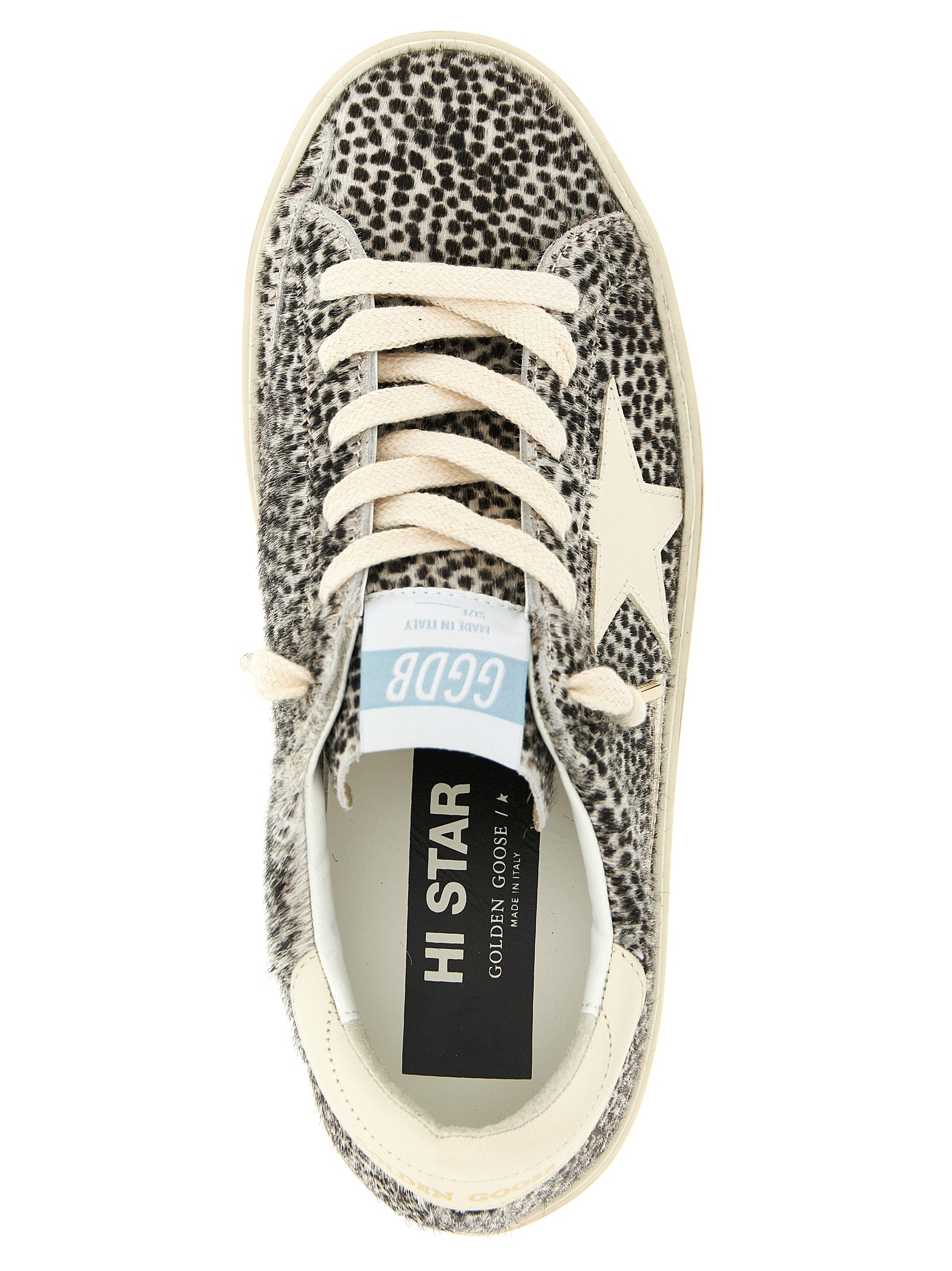 Golden Goose Zweifarbige Sneaker aus Rindsleder