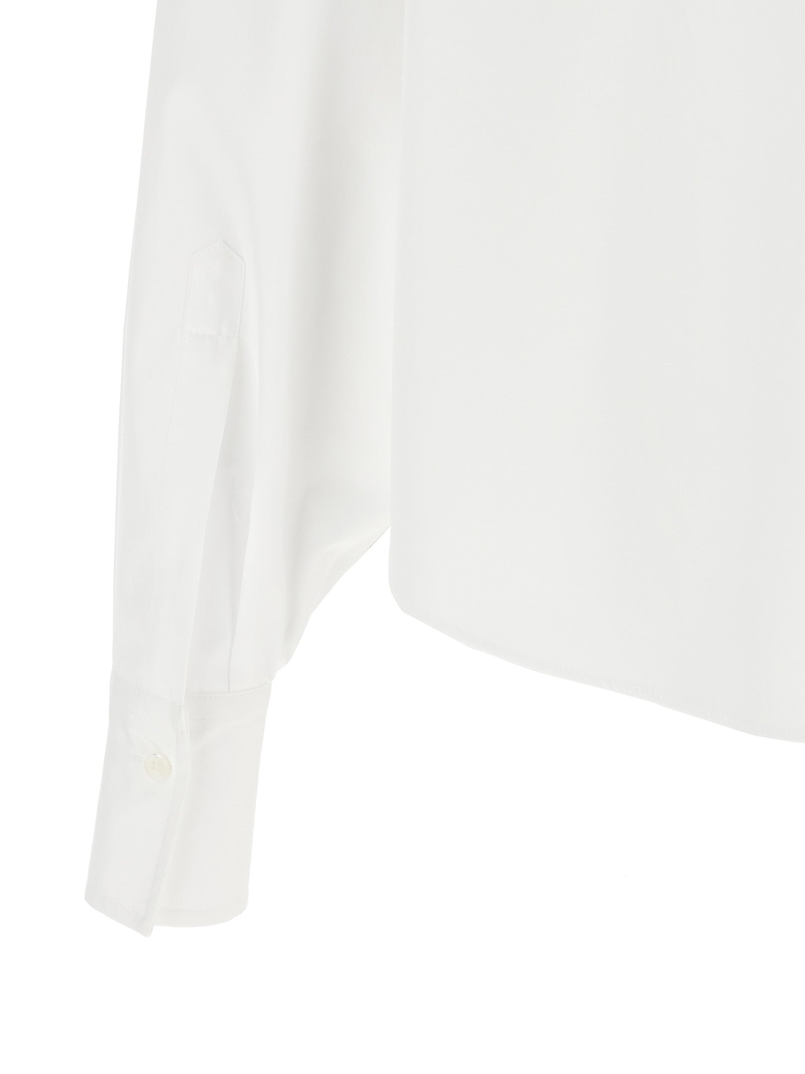 Brunello Cucinelli Weiße Baumwollbluse