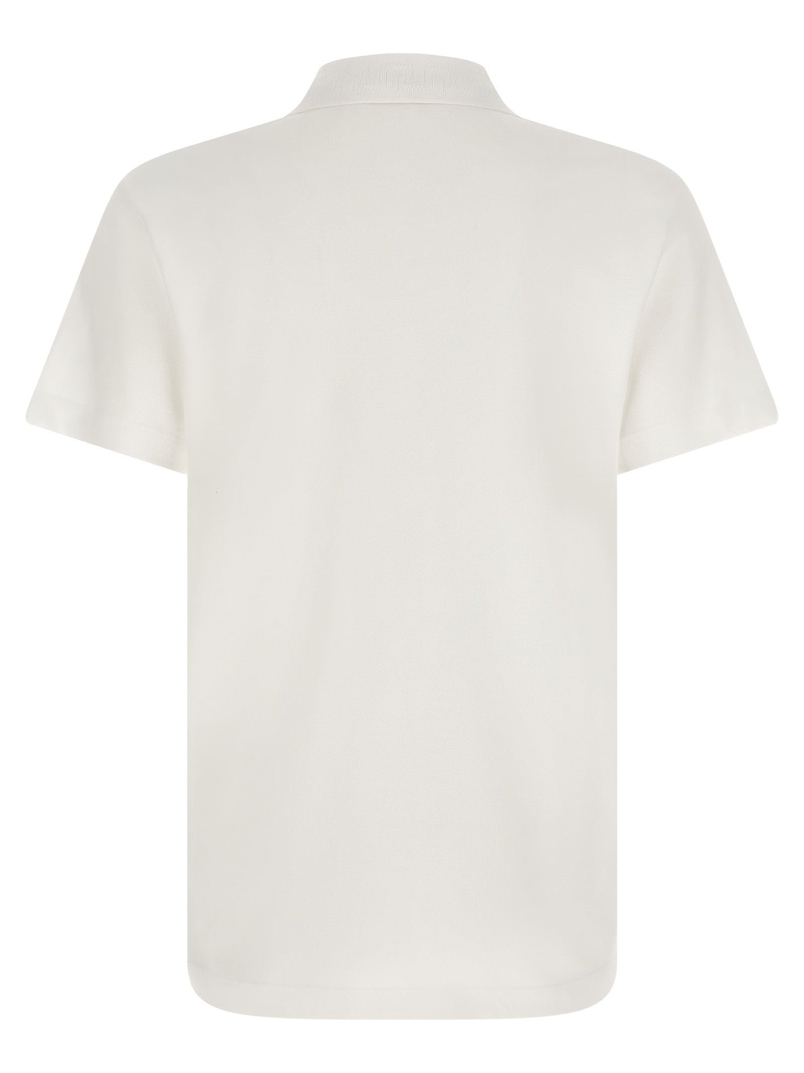 Versace Weißes Poloshirt aus Baumwolle