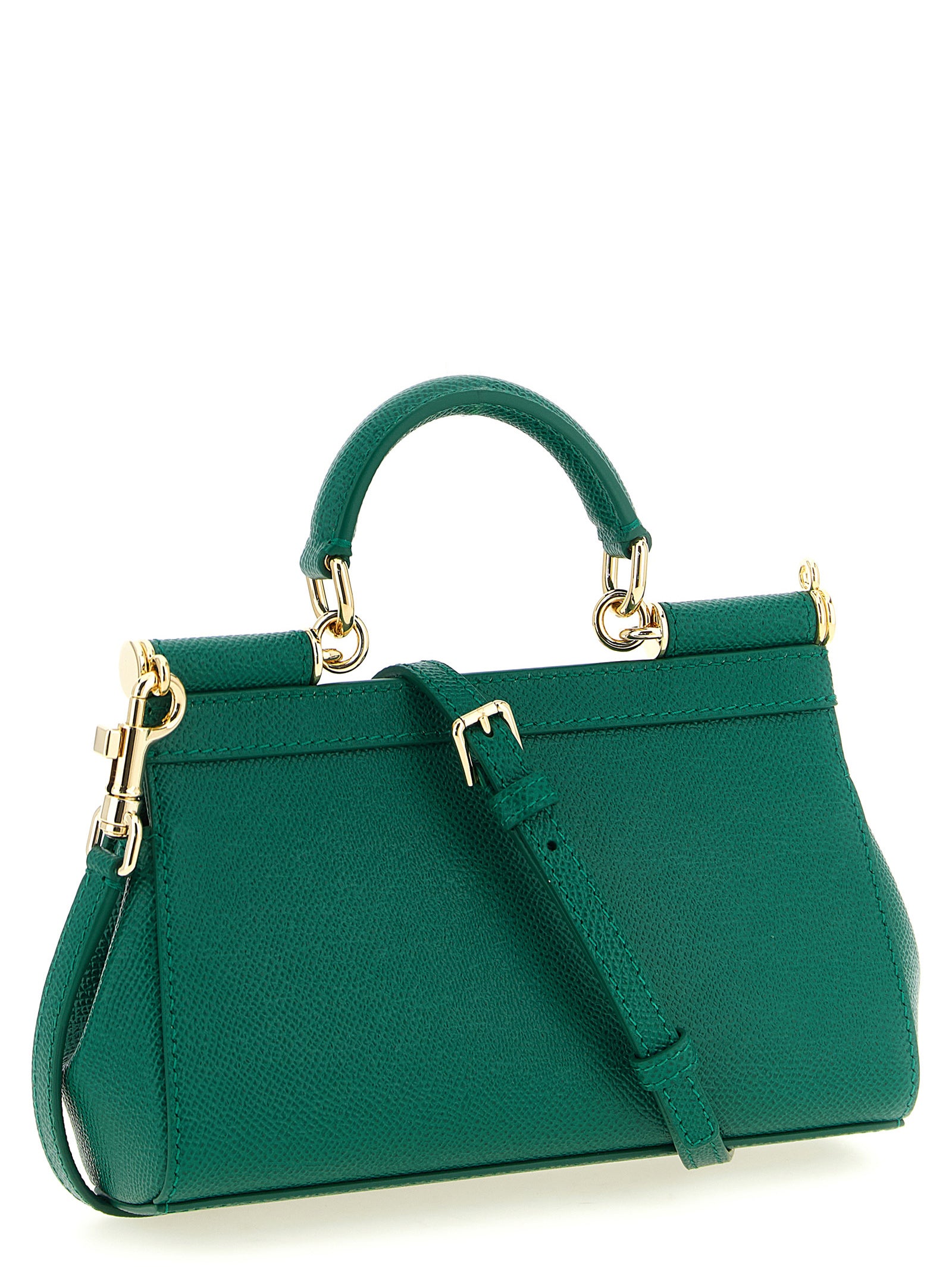 Dolce & Gabbana Zweifarbige Kalbsleder-Handtasche