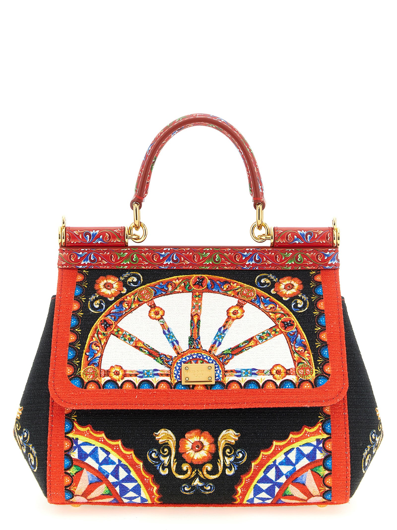 Dolce & Gabbana Multicolor Viscose Handbag