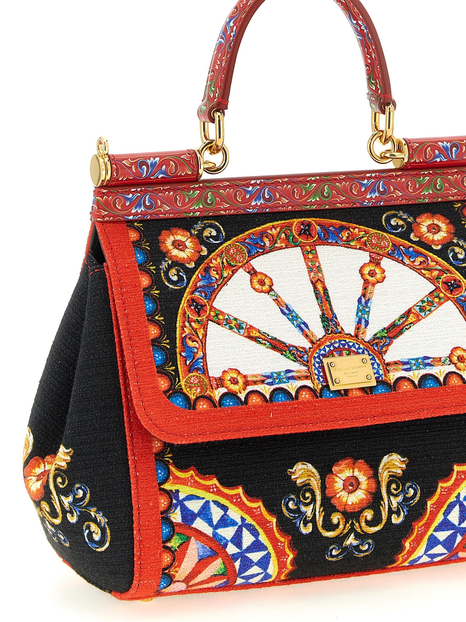 Dolce & Gabbana Multicolor Viscose Handbag
