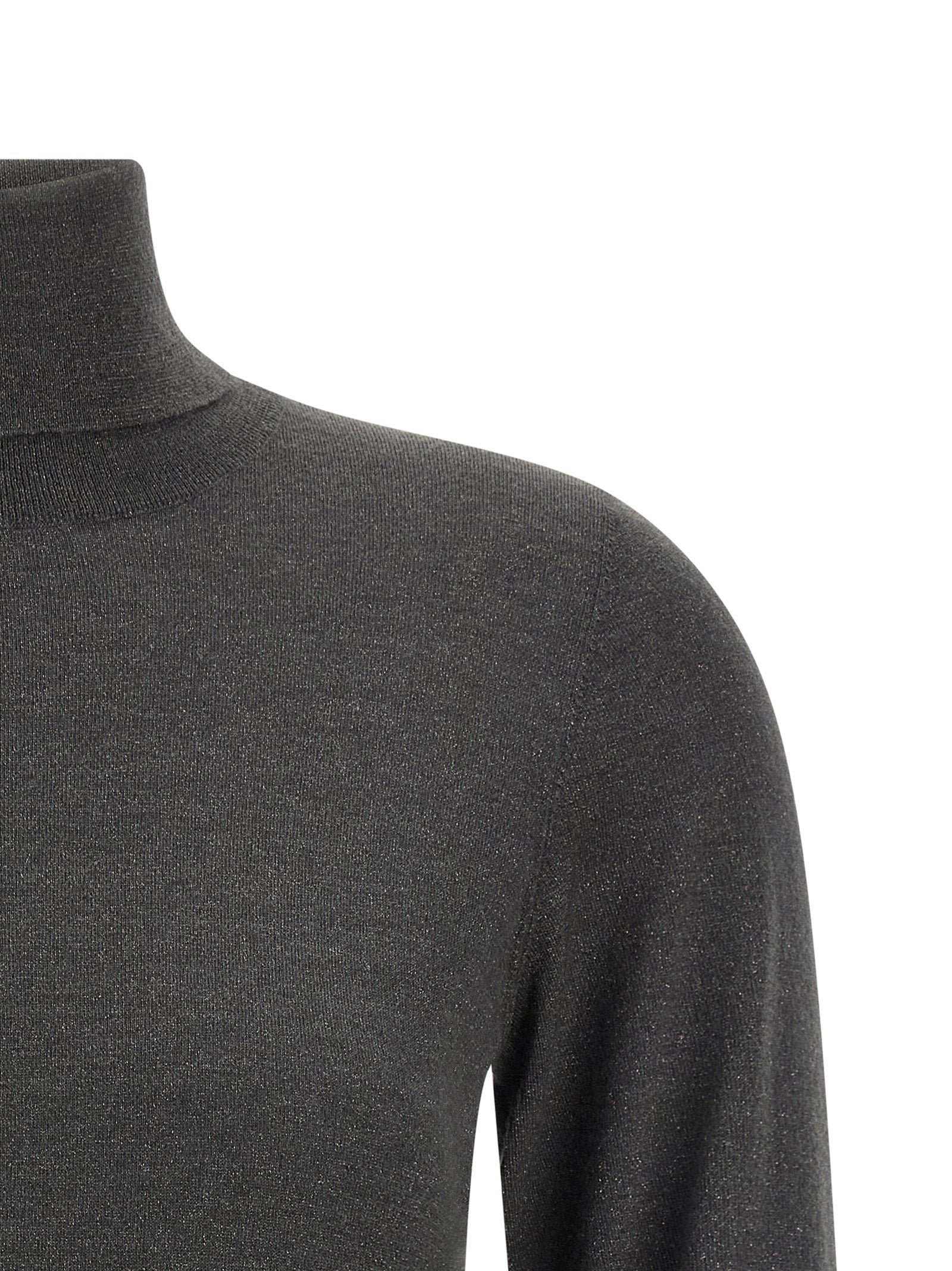 Brunello Cucinelli Grauer Kaschmir-Strickjacke