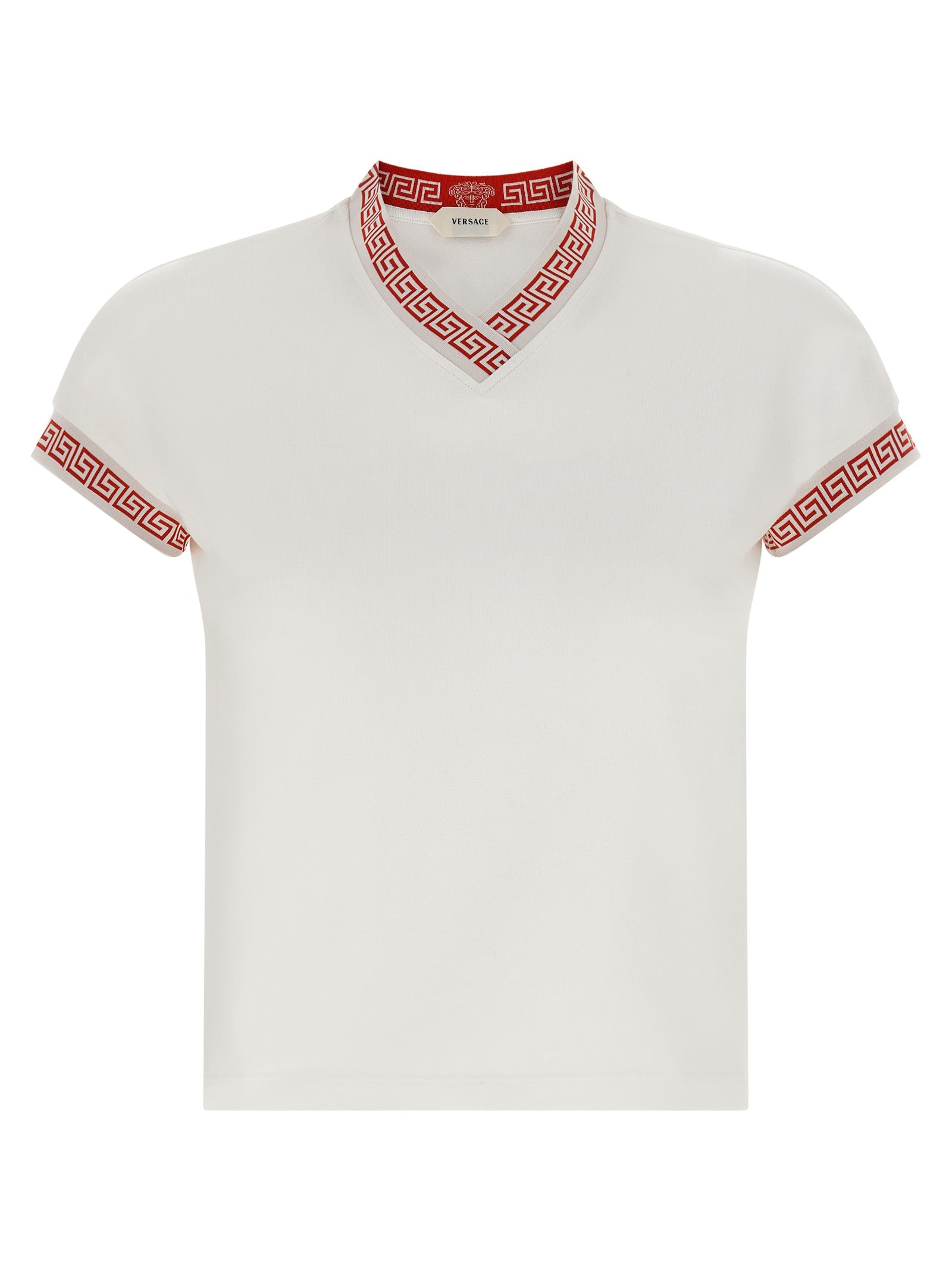 Versace Mehrfarbiges Baumwoll-T-Shirt