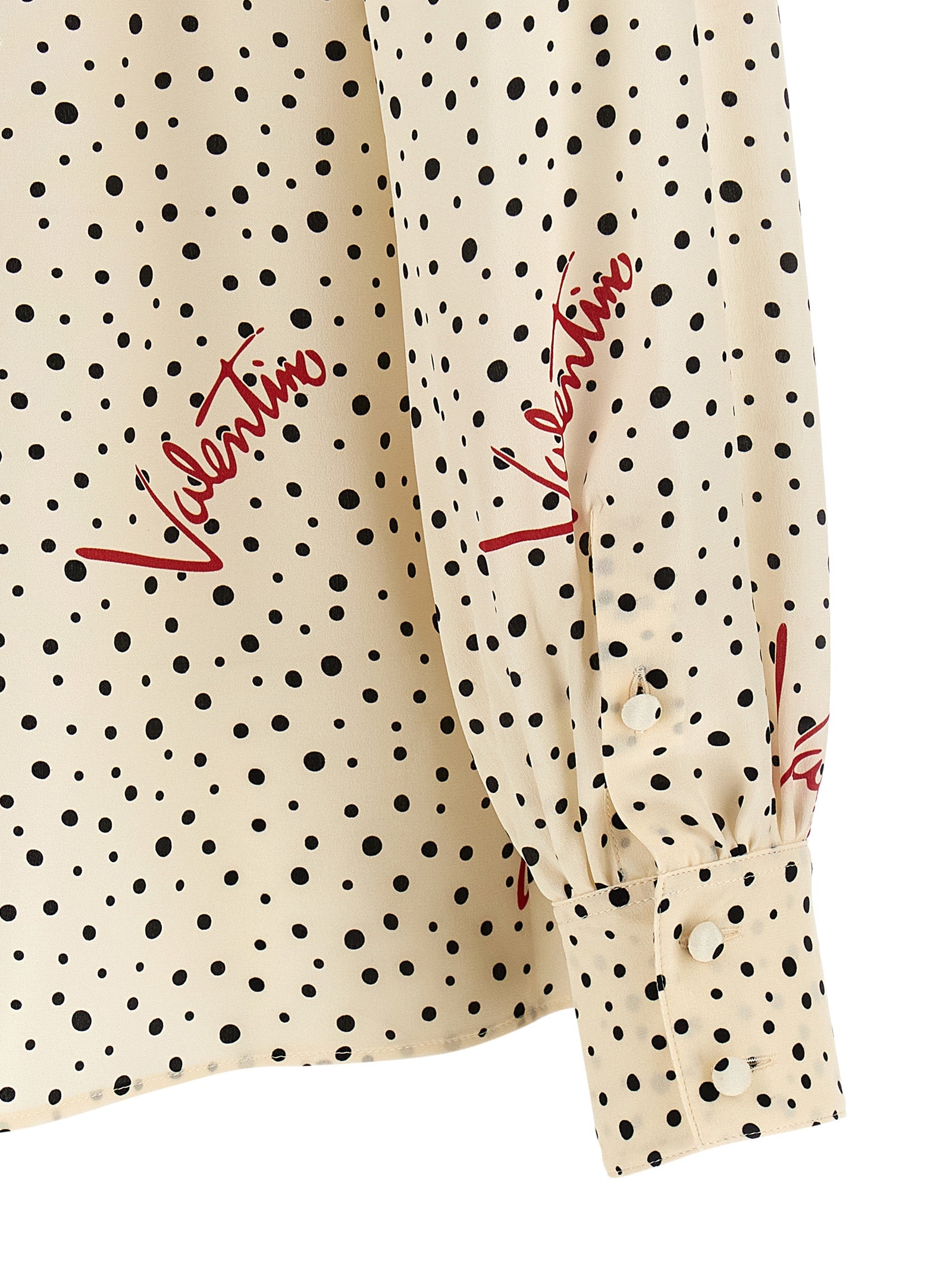 Valentino Garavani Mehrfarbige Seidenbluse