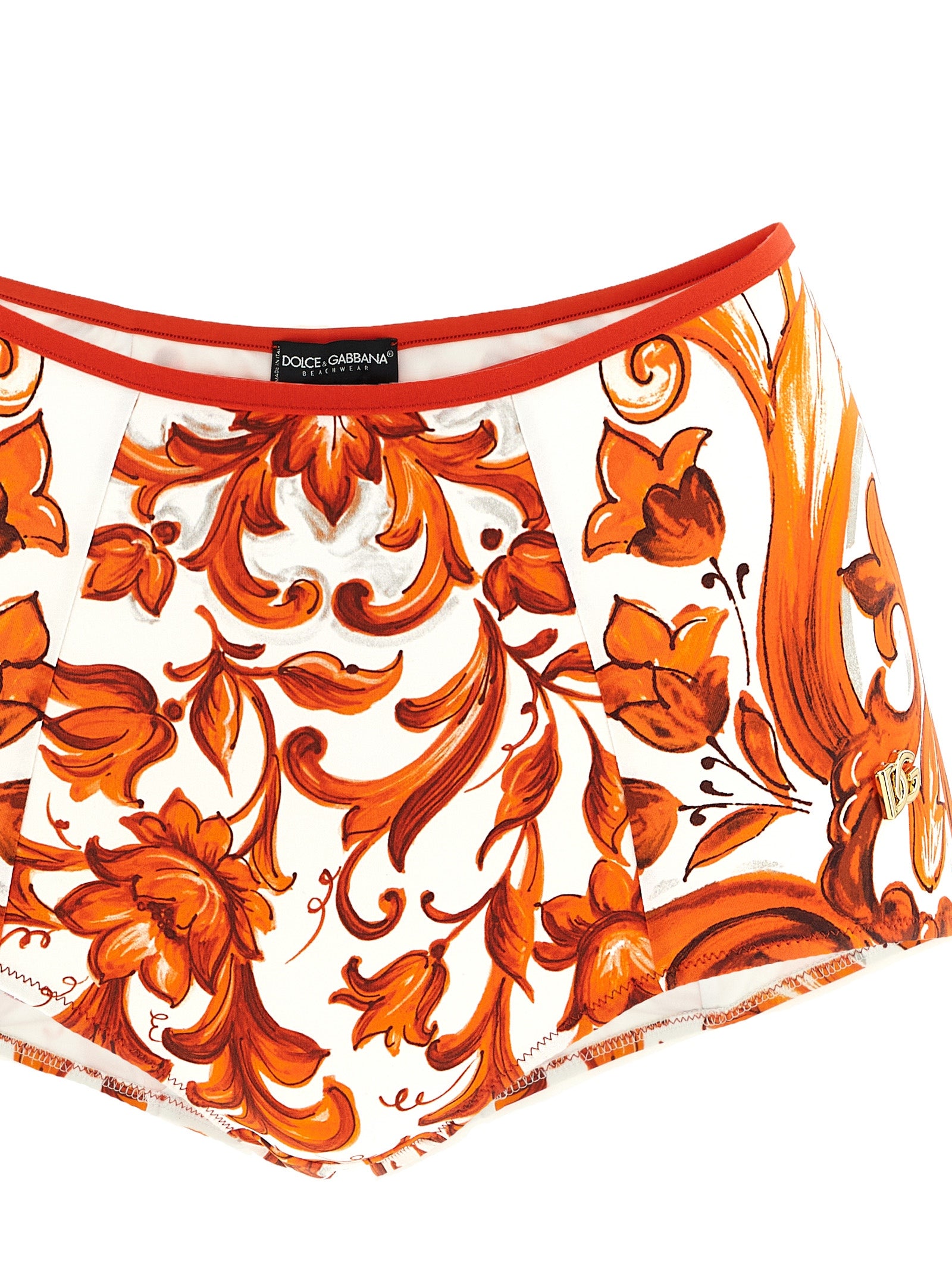 Dolce & Gabbana Orange Polyamid-Bikini