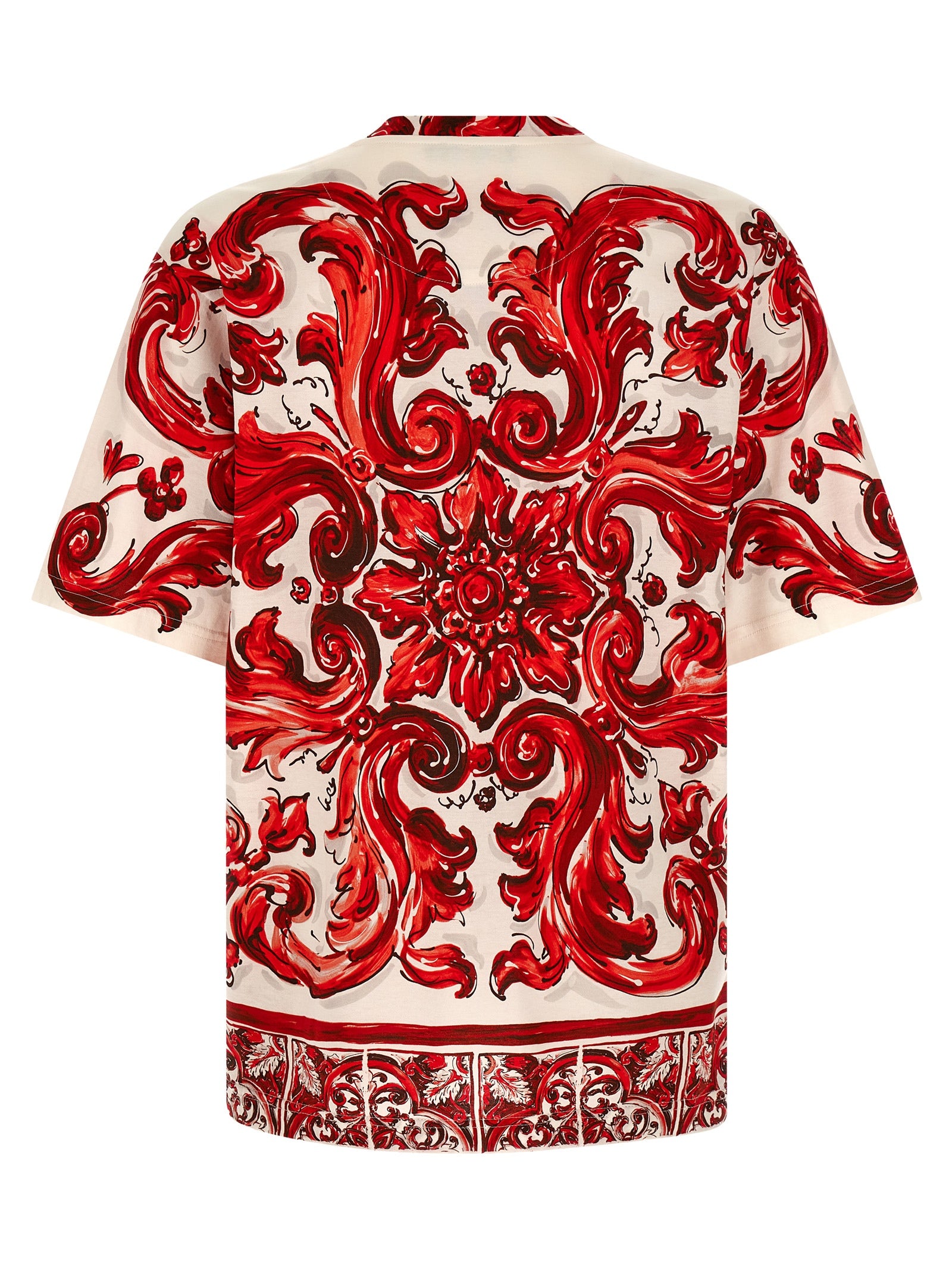 Dolce & Gabbana Mehrfarbiges Baumwoll-T-Shirt