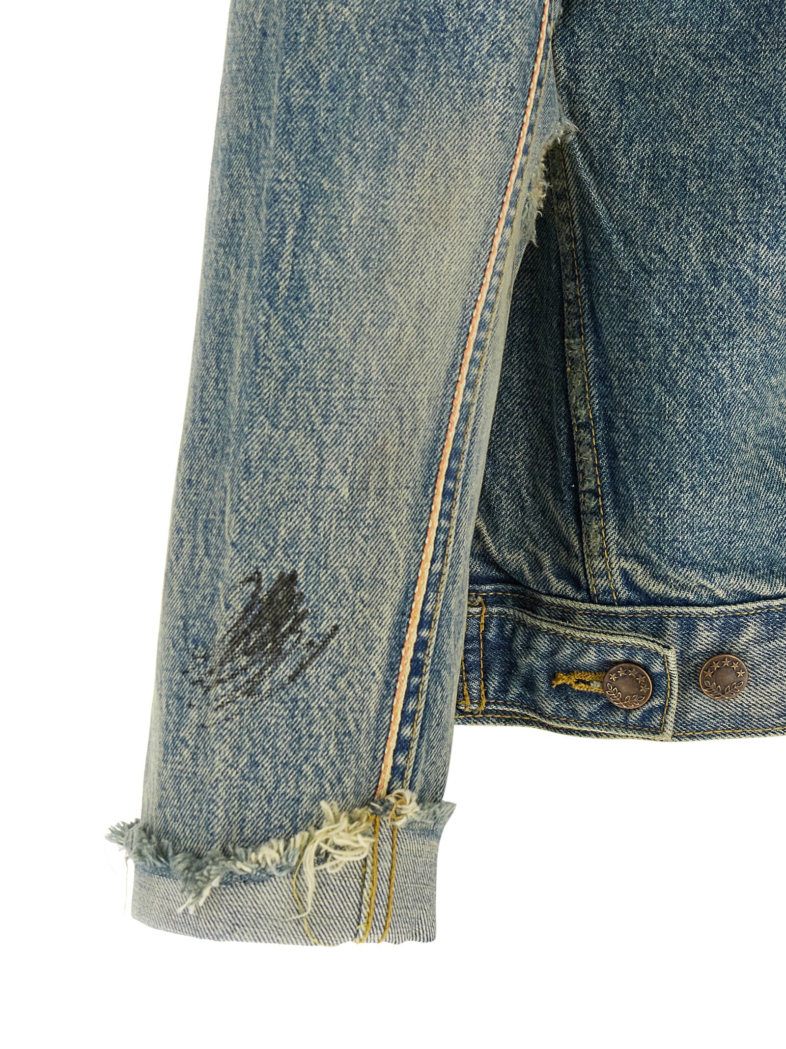 PALY Blaue Jeansjacke aus Baumwolle