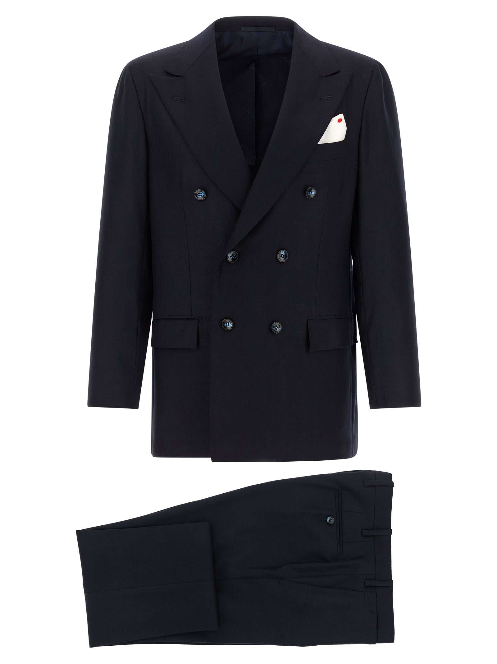Kiton Blauvio Woll-Zweiteiler