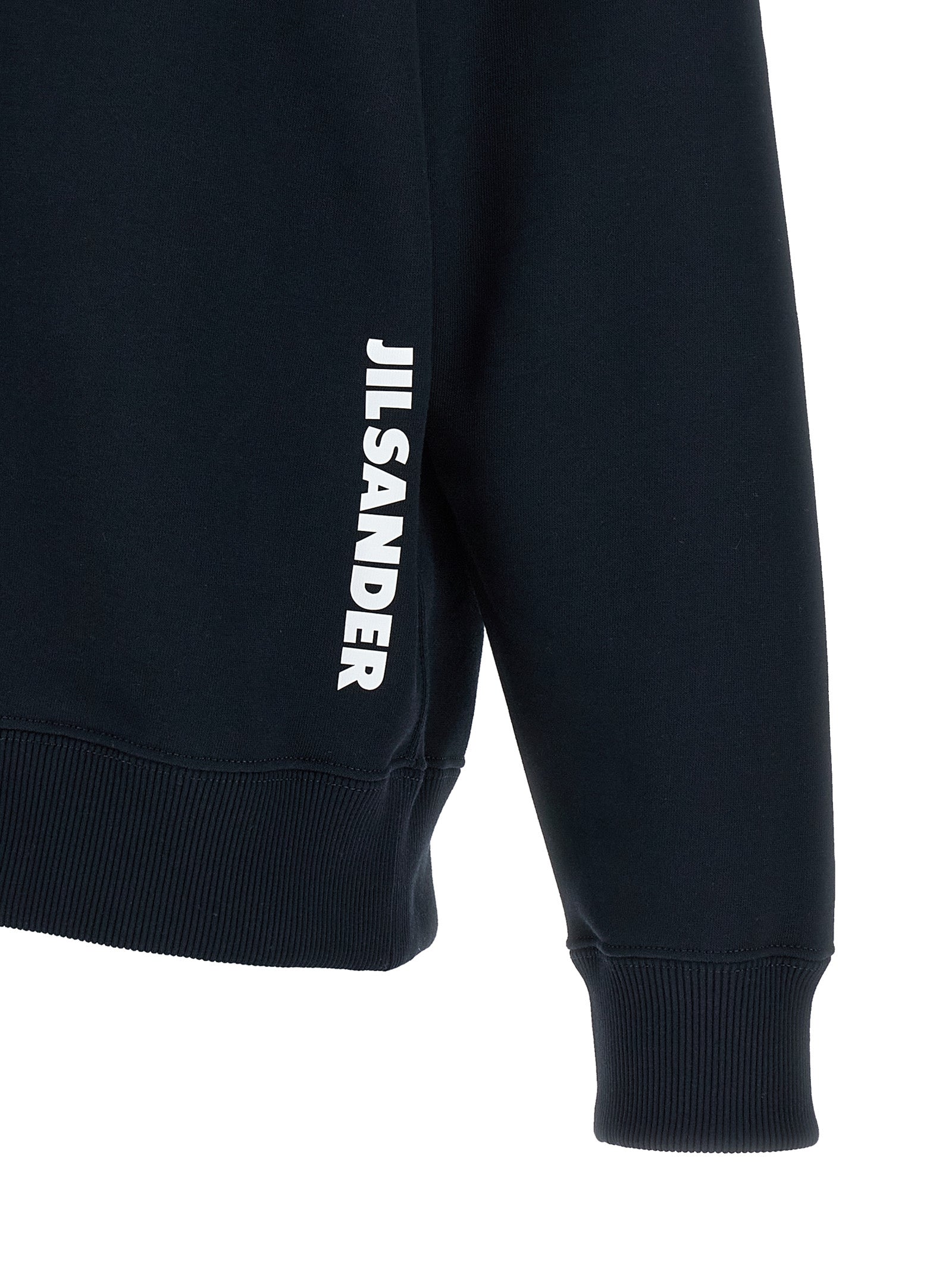 Jil Sander Blauer Baumwoll-Sweatshirt