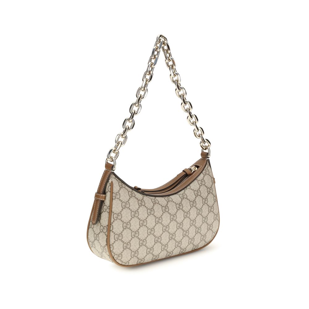 Gucci Beige Stoff-Handtasche