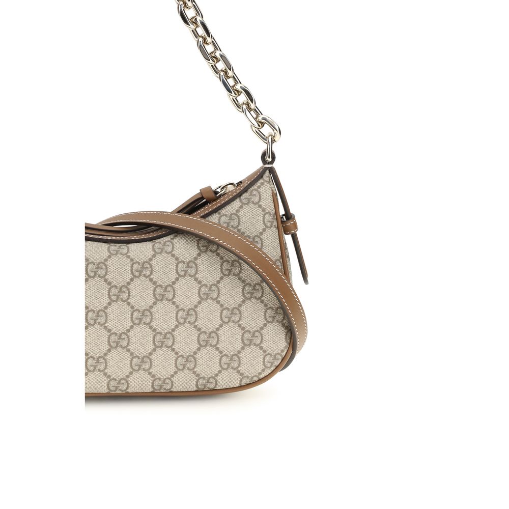 Gucci Beige Stoff-Handtasche
