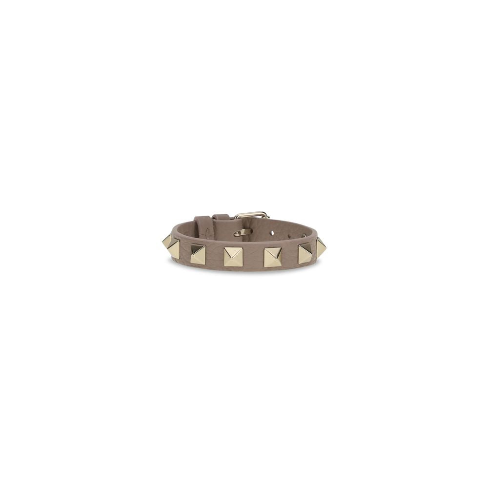 Valentino Garavani Armband aus rosa Kalbsleder Bos Taurus
