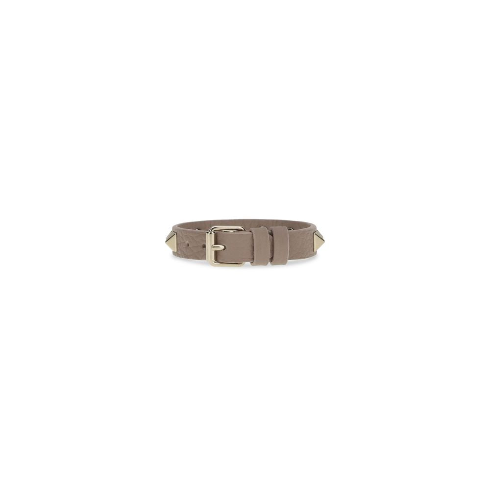 Valentino Garavani Armband aus rosa Kalbsleder Bos Taurus