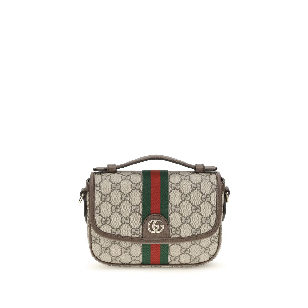 Gucci Beige Stoff-Handtasche