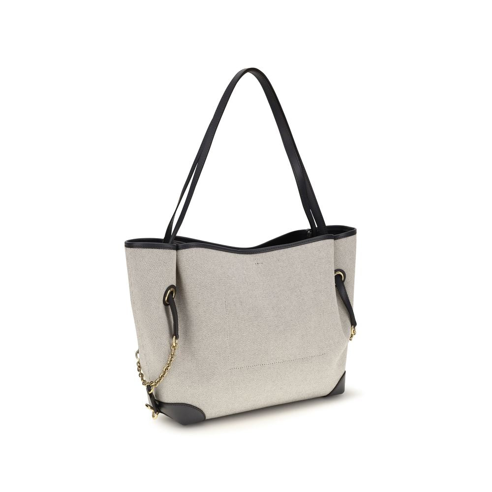 Chloé Graue Baumwoll-Schultertasche