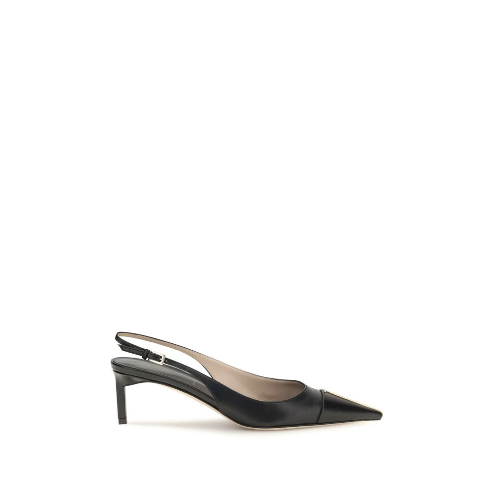 Tom Ford Schwarze Pumps aus Kalbsleder Bos Taurus
