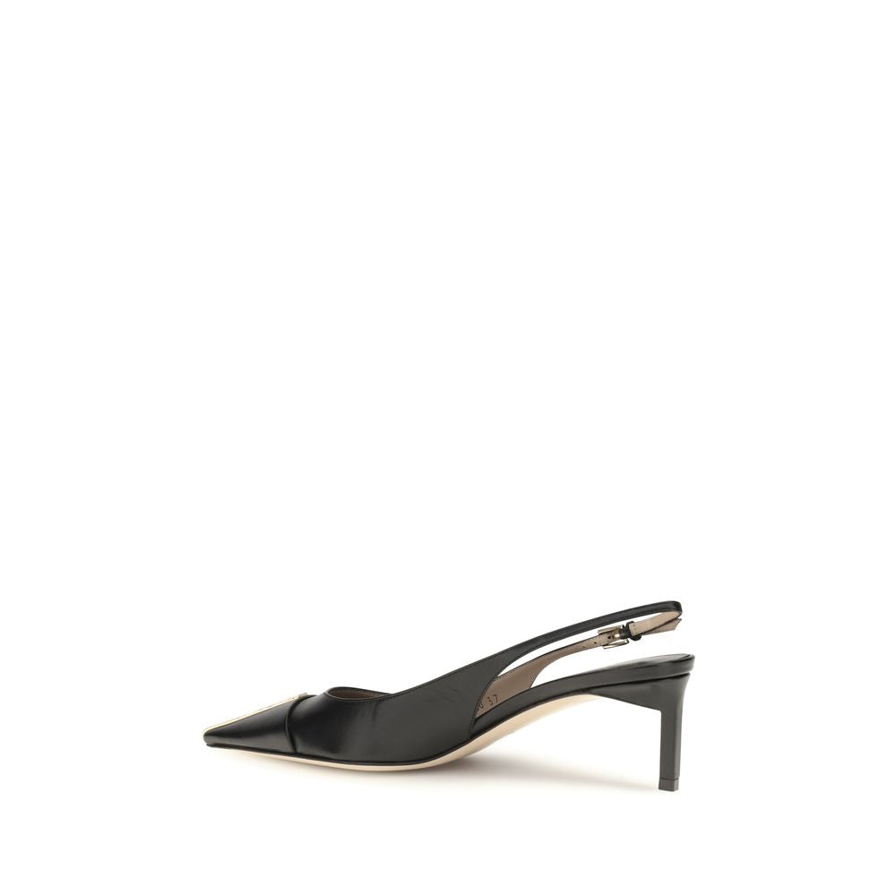 Tom Ford Schwarze Pumps aus Kalbsleder Bos Taurus