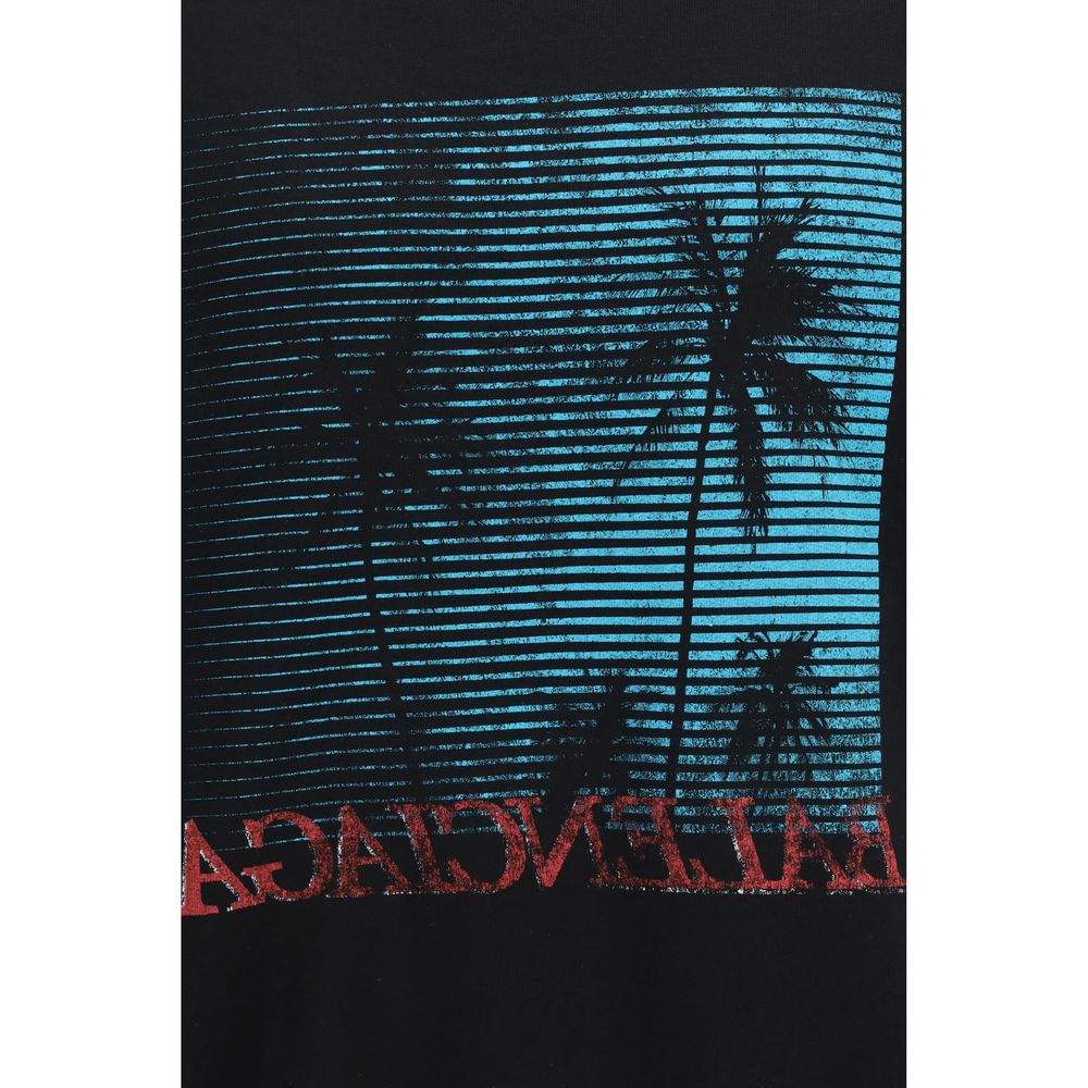 Balenciaga Schwarzer Baumwoll-Sweatshirt
