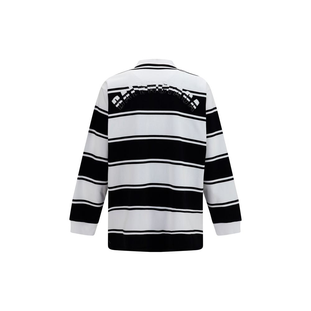 Balenciaga Weißes Poloshirt aus Baumwolle