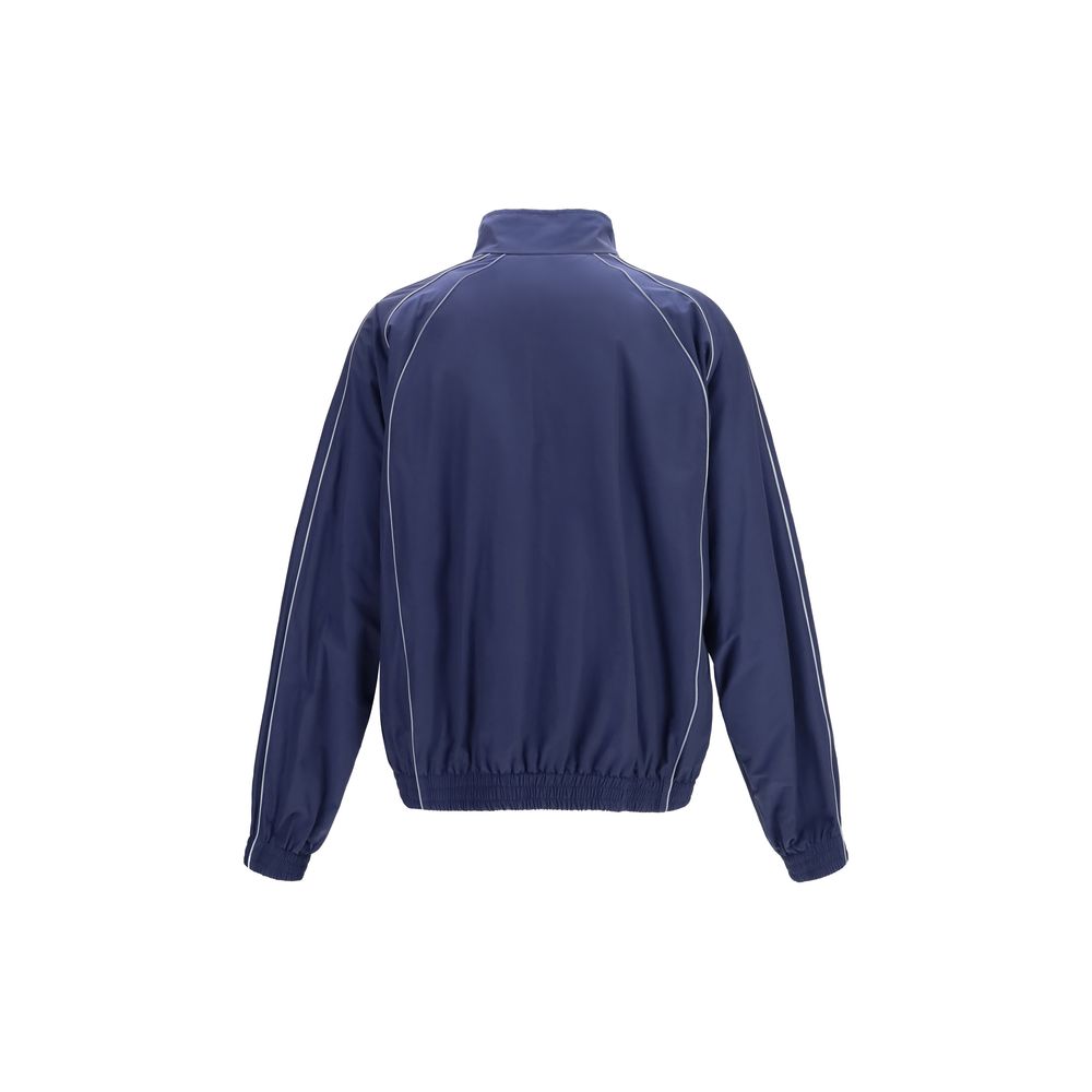 Balenciaga Blaue Baumwoll-Shell-Jacke