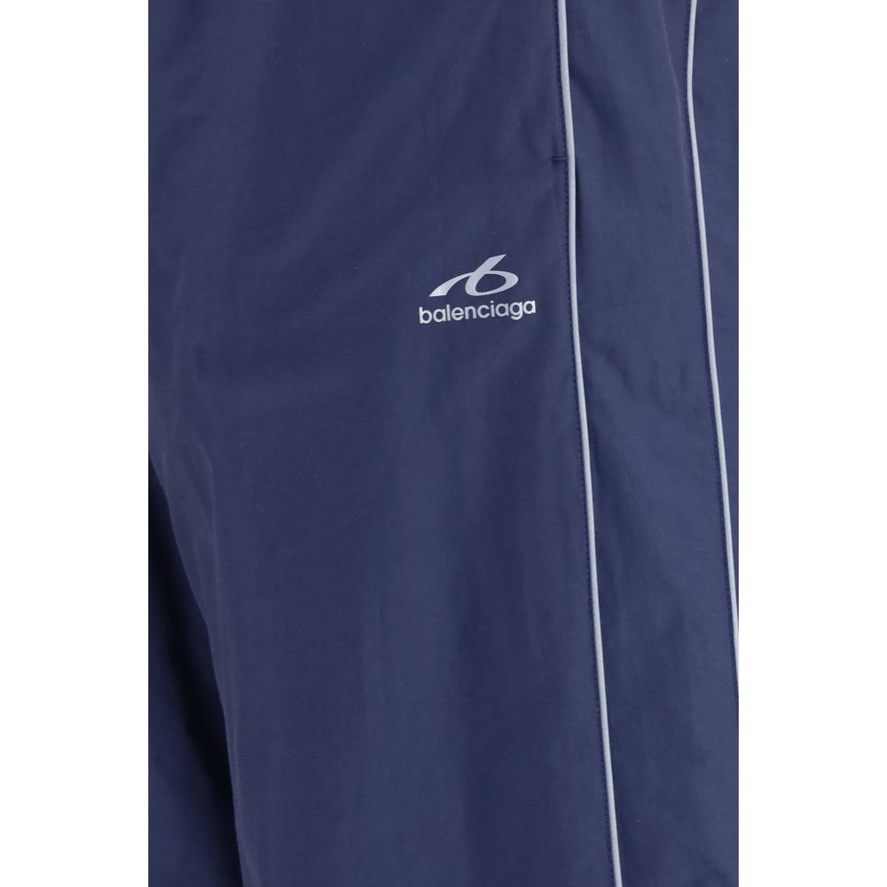 Balenciaga Blaue Baumwoll-Jogginghose (Trainingshose)