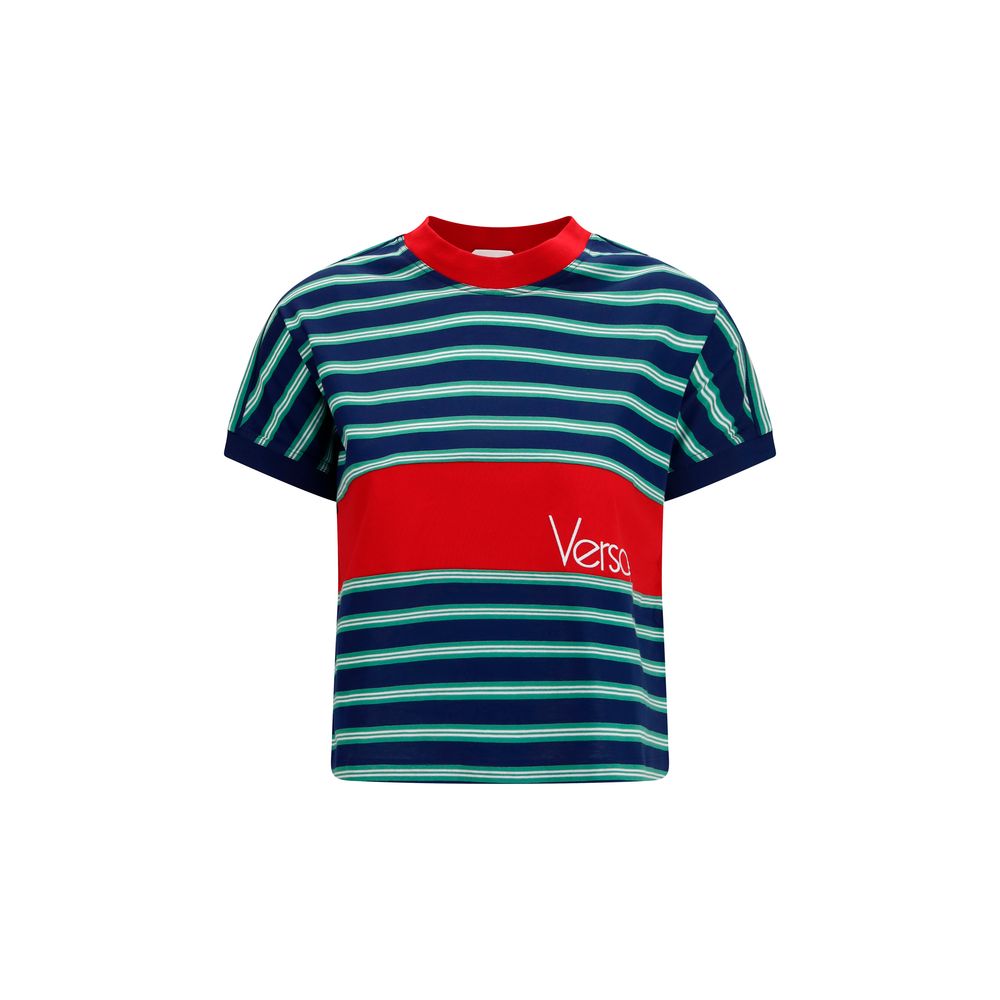 Versace Mehrfarbiges Baumwoll-T-Shirt