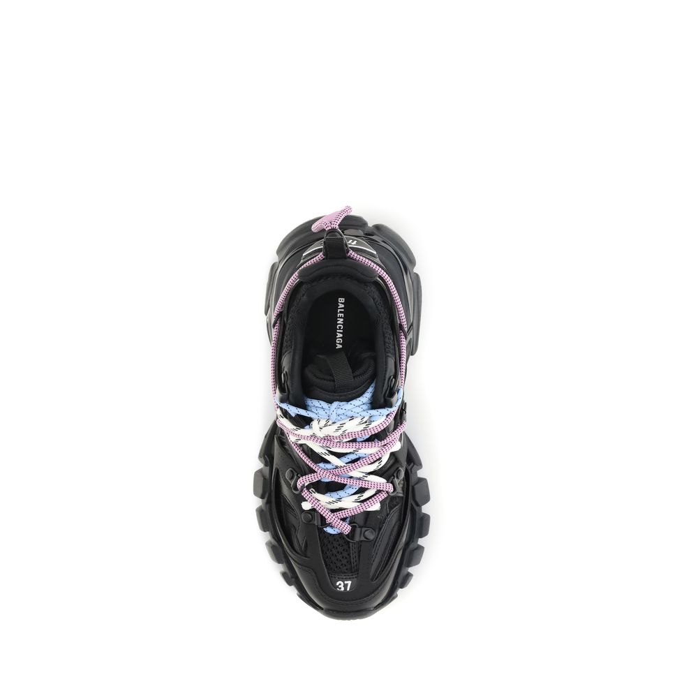 Balenciaga Schwarze Sneaker aus Polyester für sportliche Looks