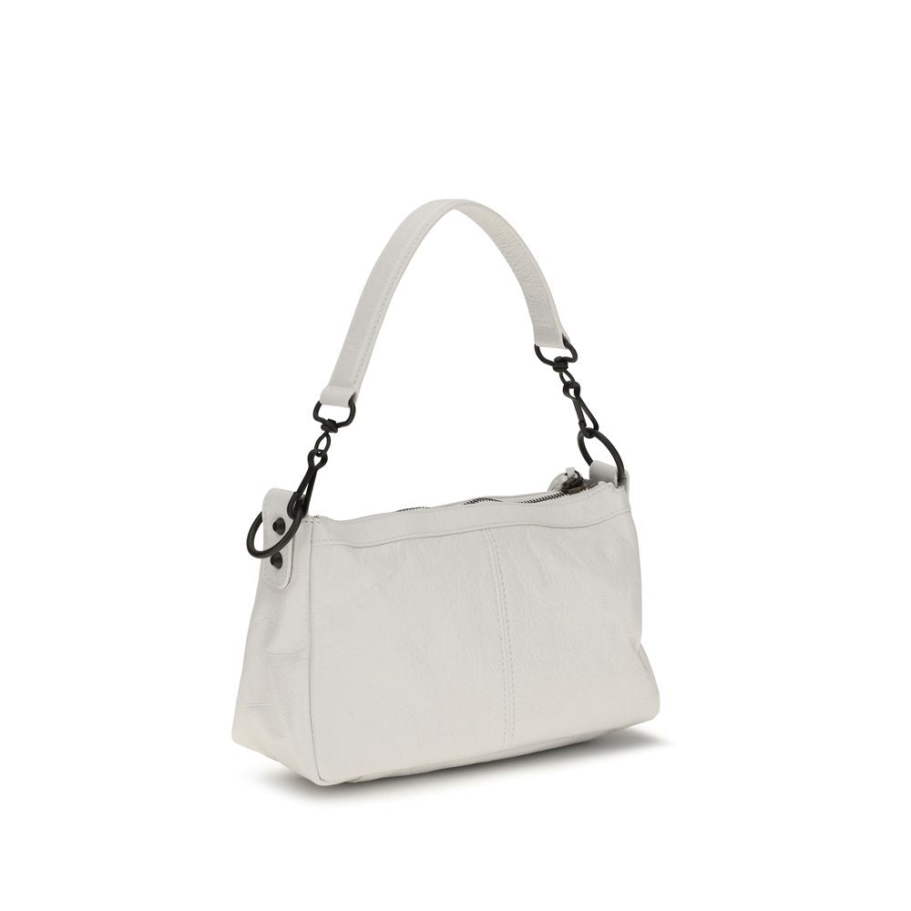 Balenciaga Weiße Kalbsleder Bos Taurus Handtasche
