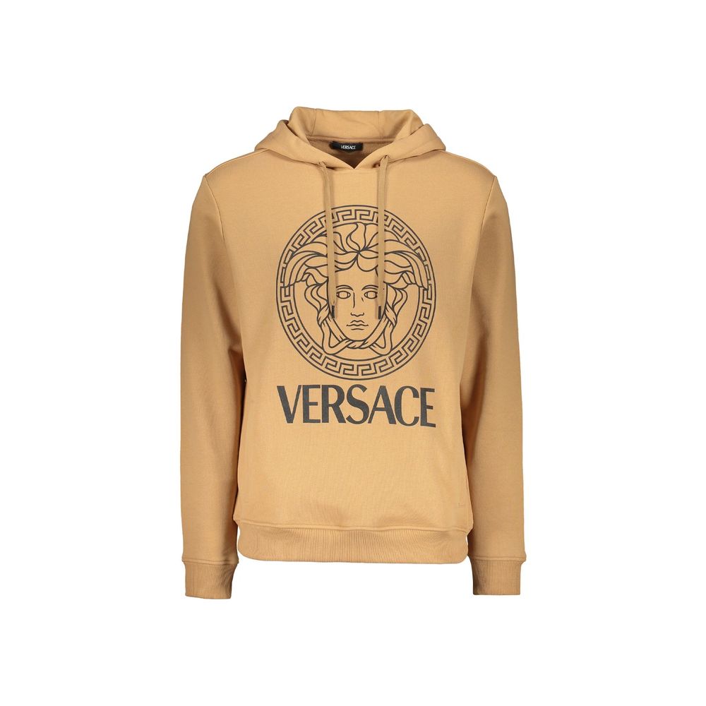 Versace Brauner Baumwoll-Sweatshirt