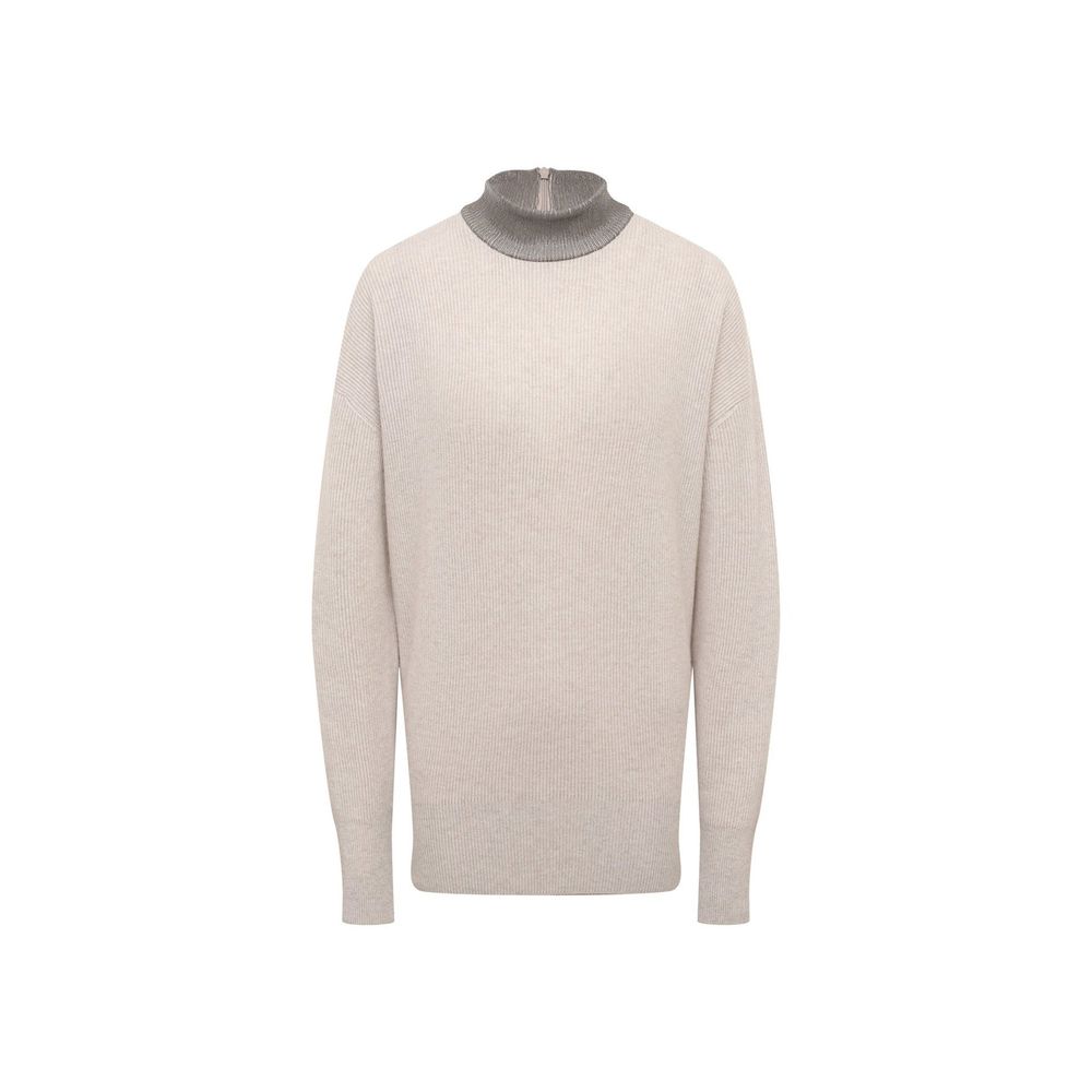 Brunello Cucinelli Beiger Kaschmirpullover